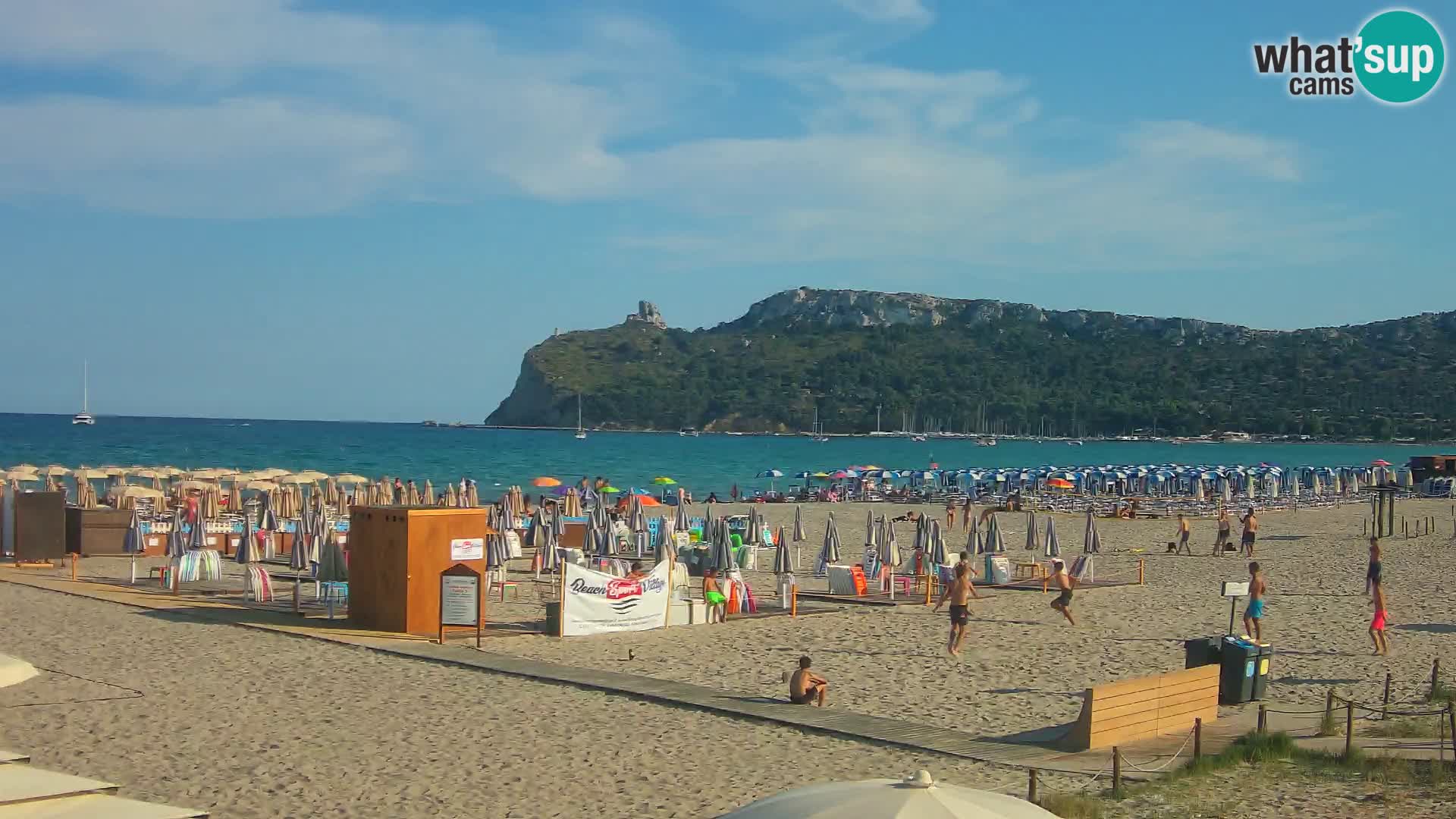 Poetto beach webcam | Cagliari | Sardinia