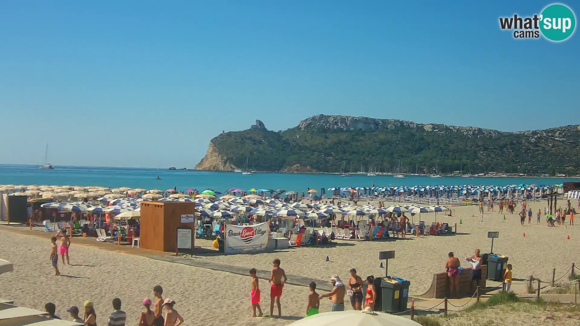 Poetto beach webcam | Cagliari | Sardinia
