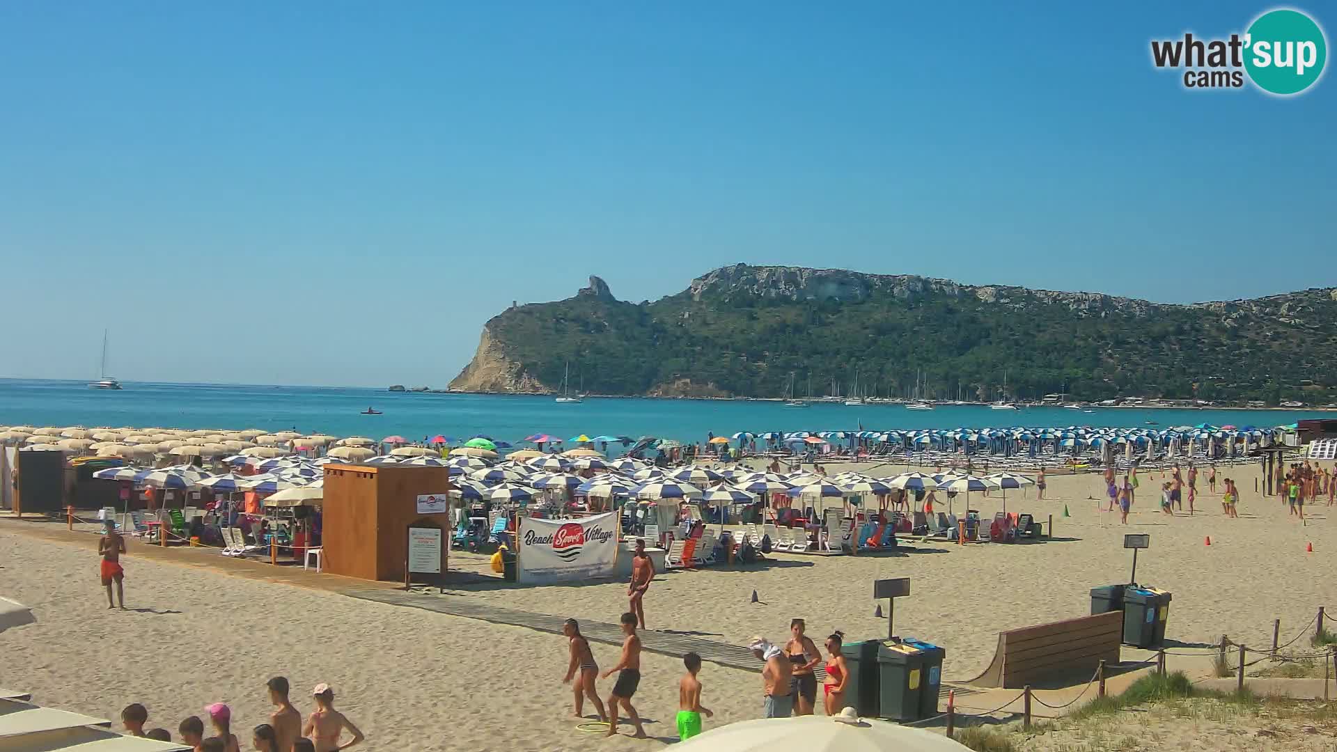 Poetto Strand Webcam | Cagliari | Sardinien