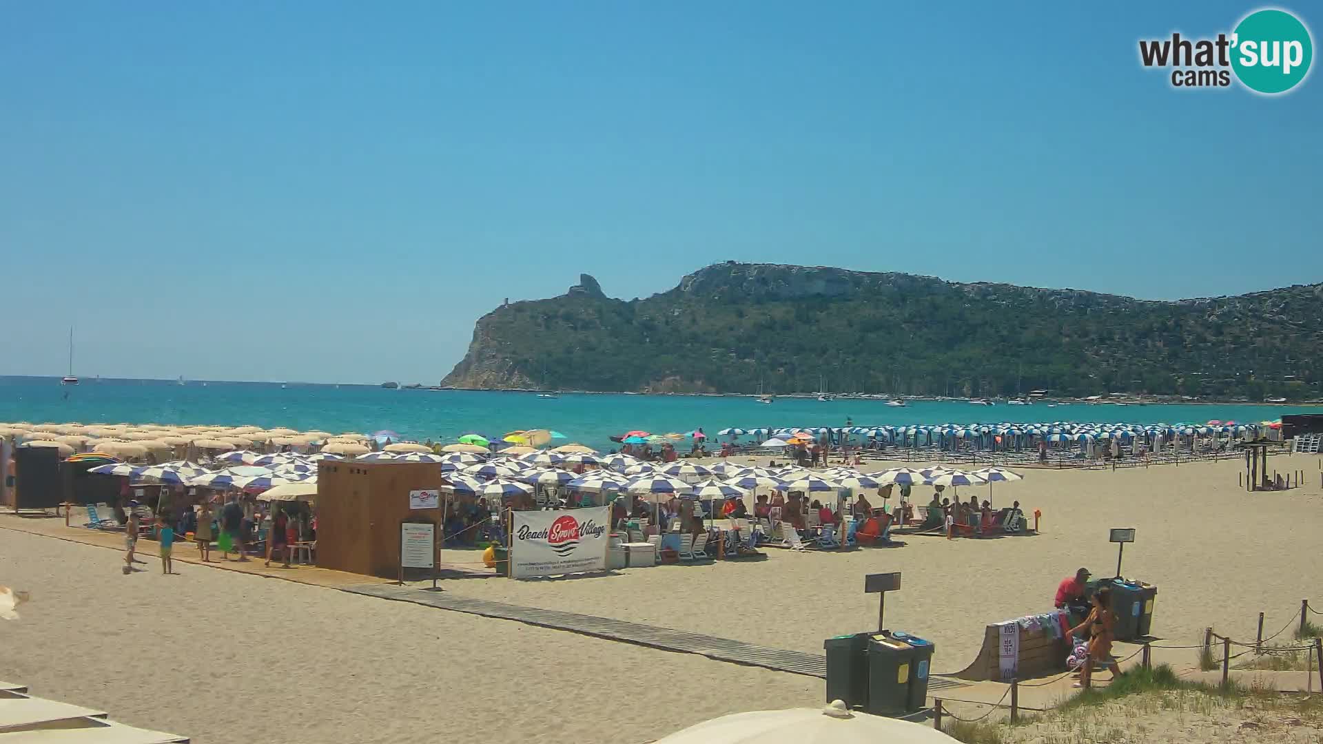 Webcam playa de Poetto | Cagliari | Cerdeña