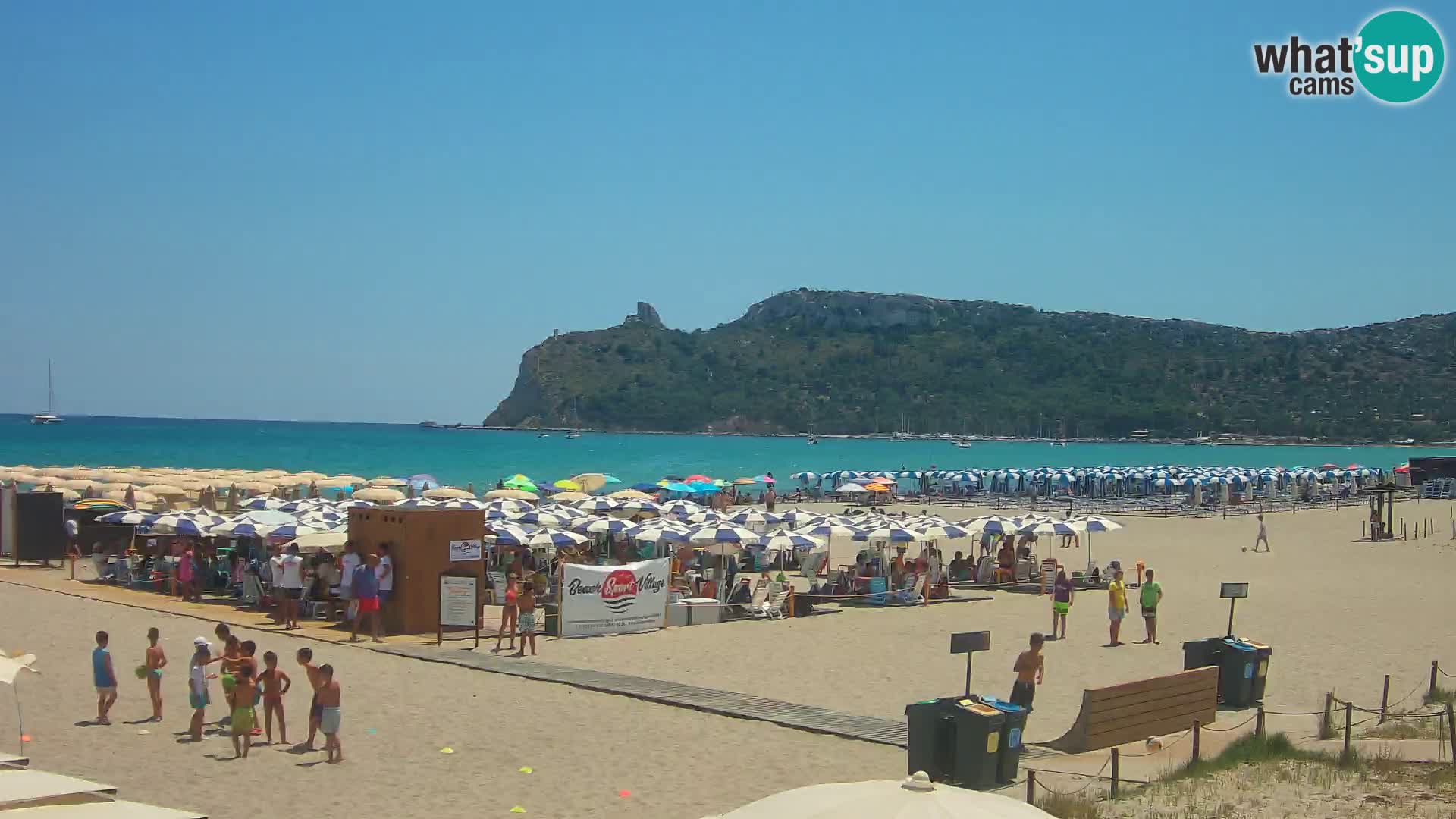 Webcam spiaggia del Poetto | Cagliari | Sardegna
