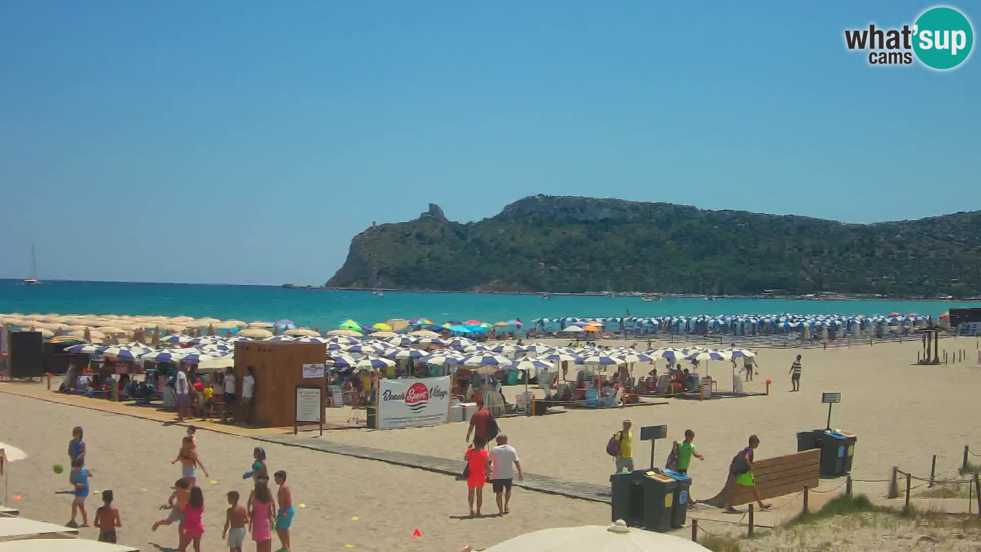 Webcam spiaggia del Poetto | Cagliari | Sardegna