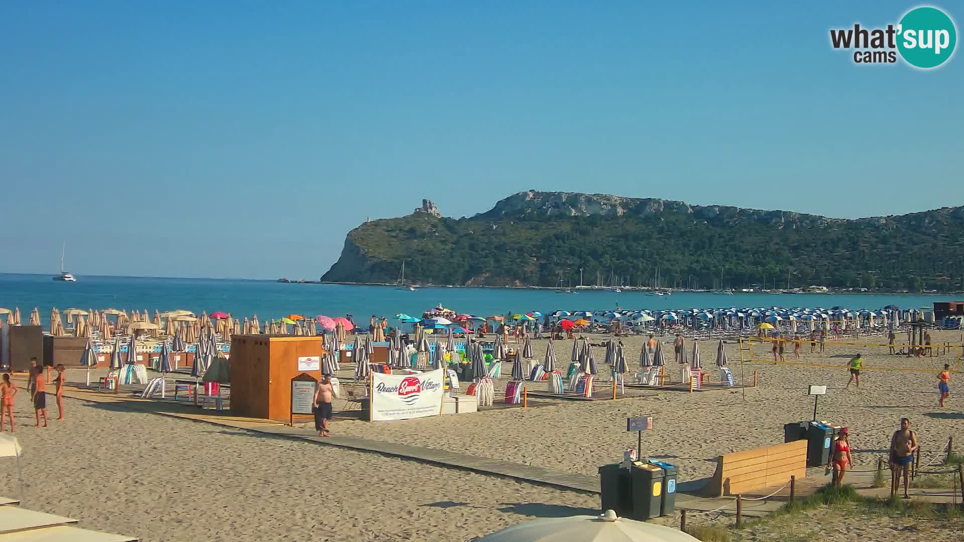 Webcam spiaggia del Poetto | Cagliari | Sardegna