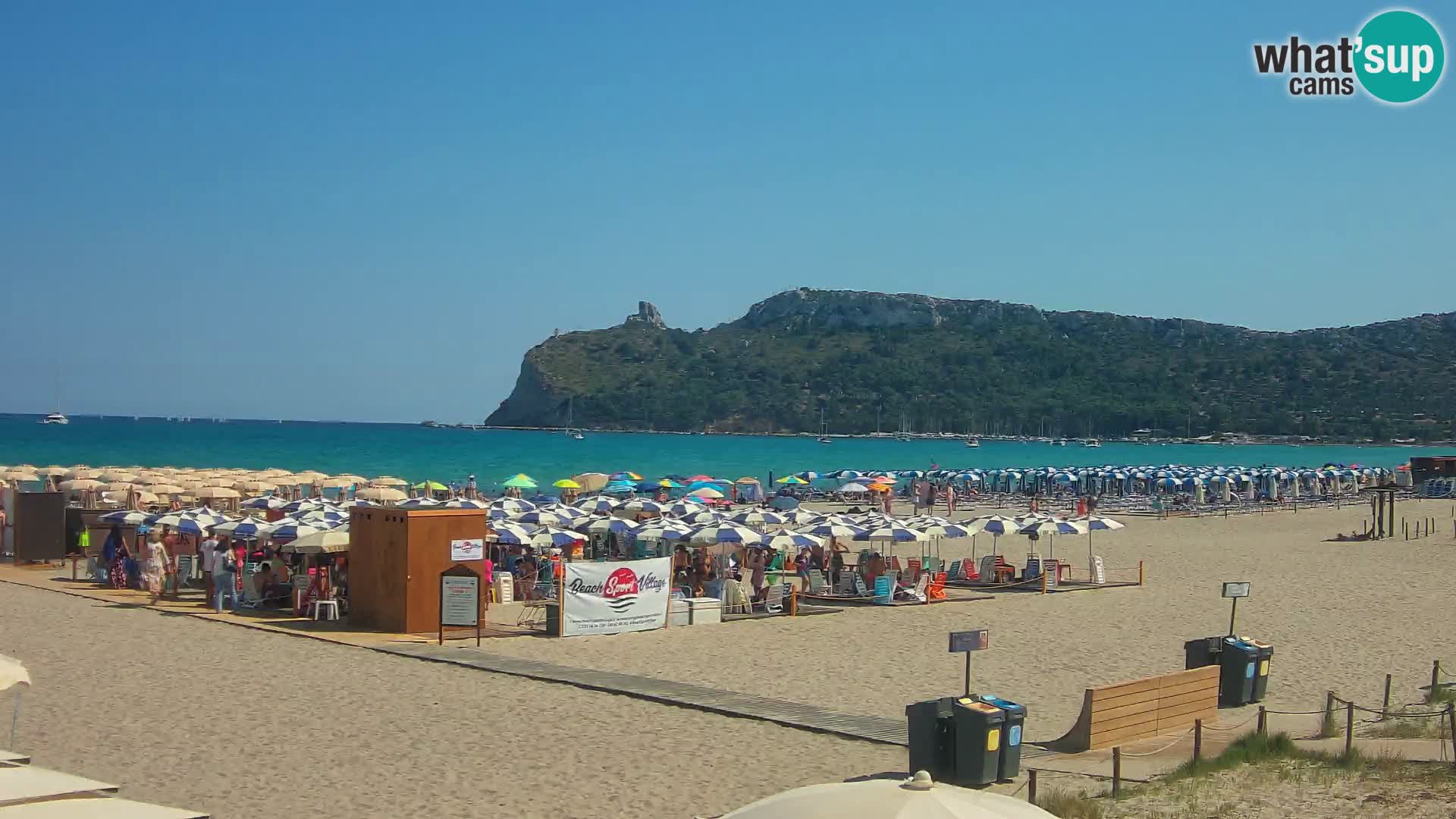 Webcam playa de Poetto | Cagliari | Cerdeña