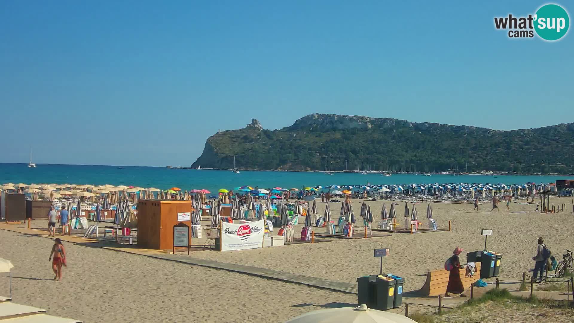 Webcam playa de Poetto | Cagliari | Cerdeña