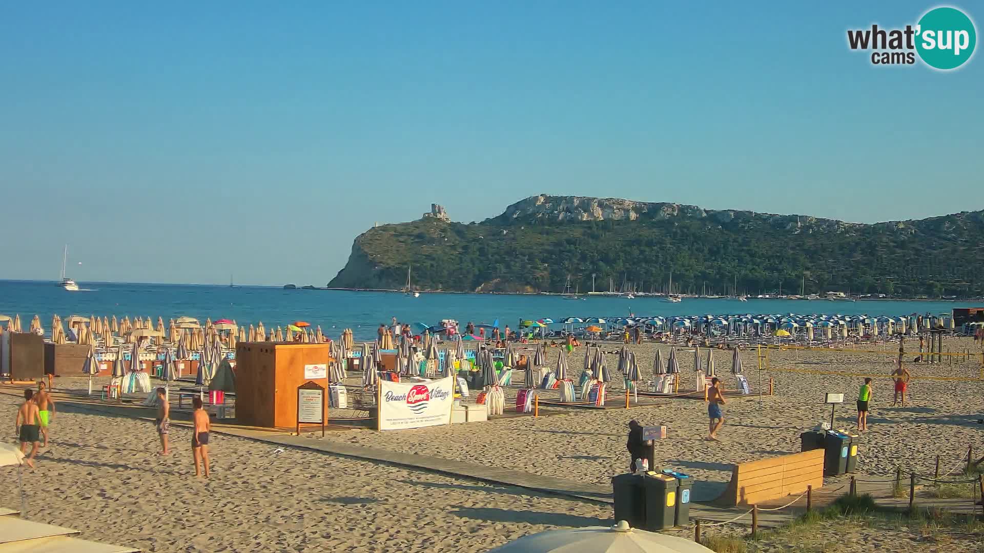 Webcam spiaggia del Poetto | Cagliari | Sardegna