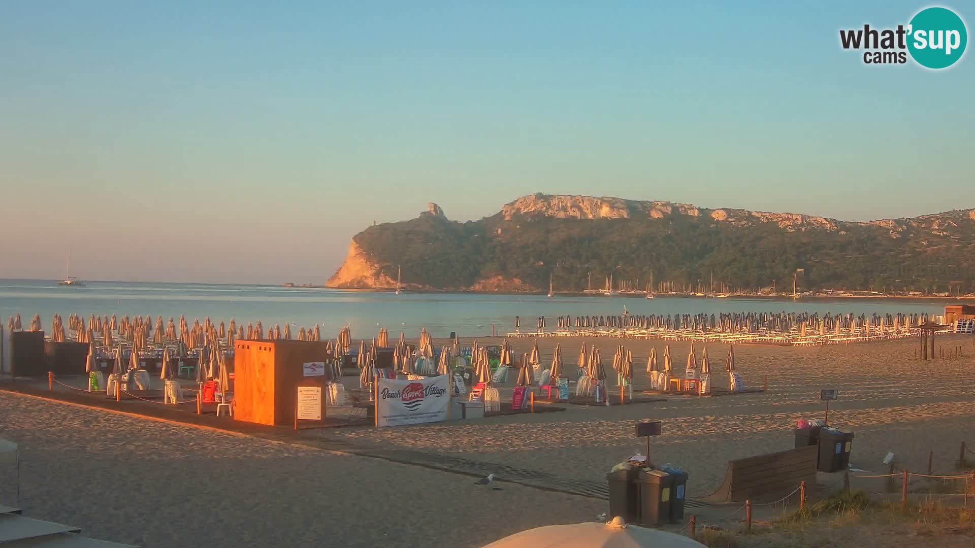 Webcam spiaggia del Poetto | Cagliari | Sardegna