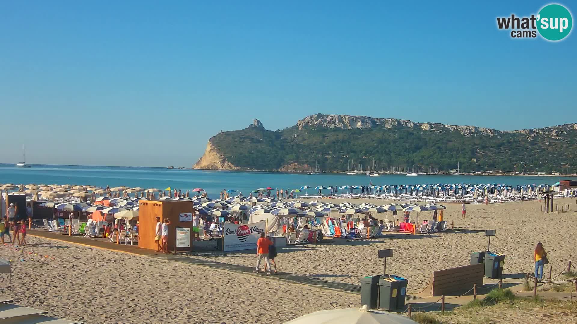 Webcam playa de Poetto | Cagliari | Cerdeña