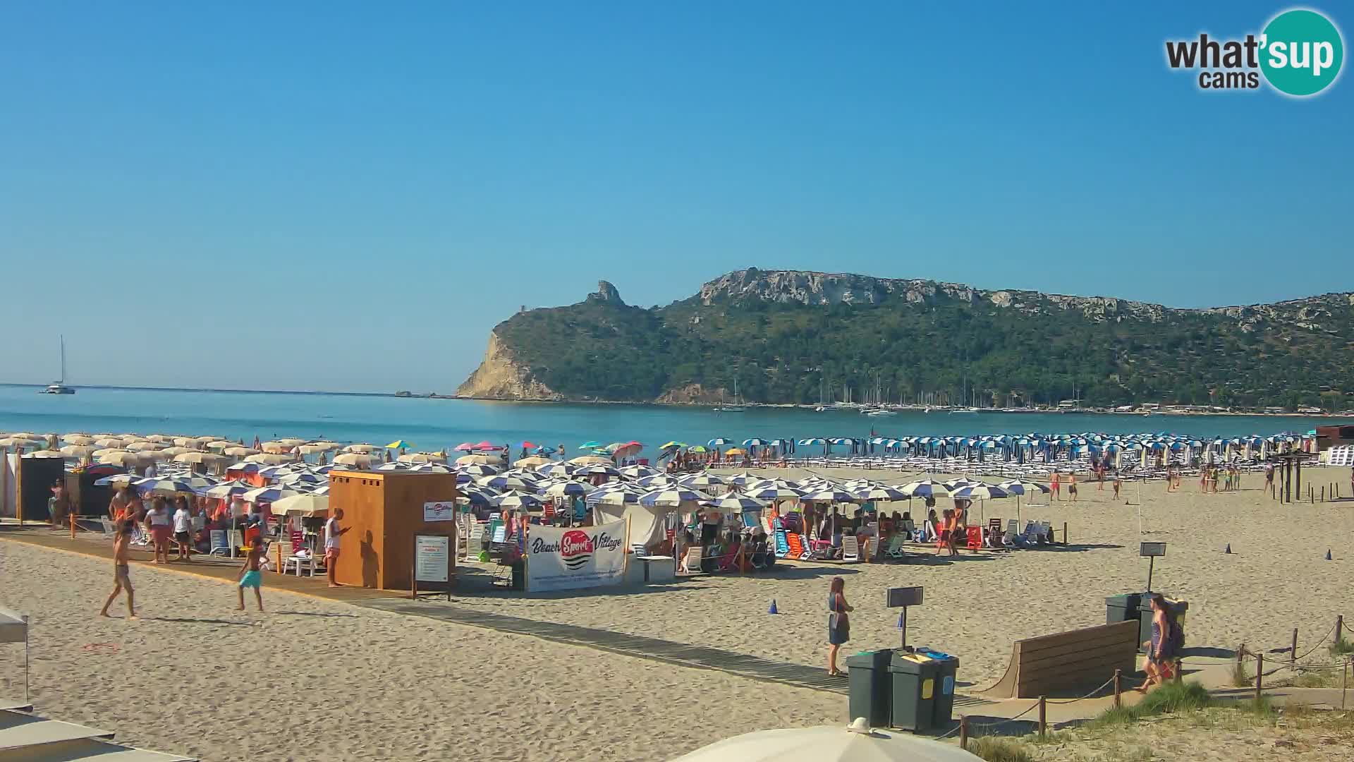 Webcam playa de Poetto | Cagliari | Cerdeña