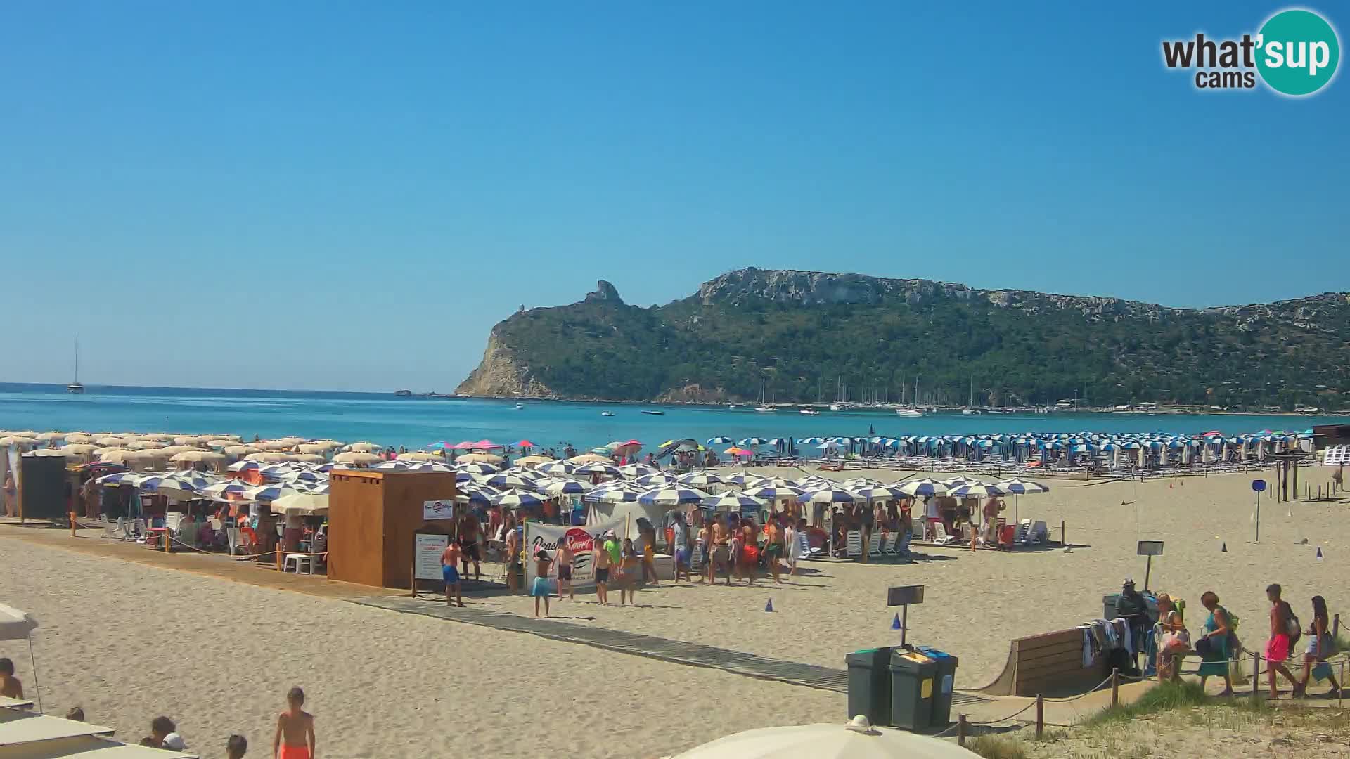 Poetto beach webcam | Cagliari | Sardinia