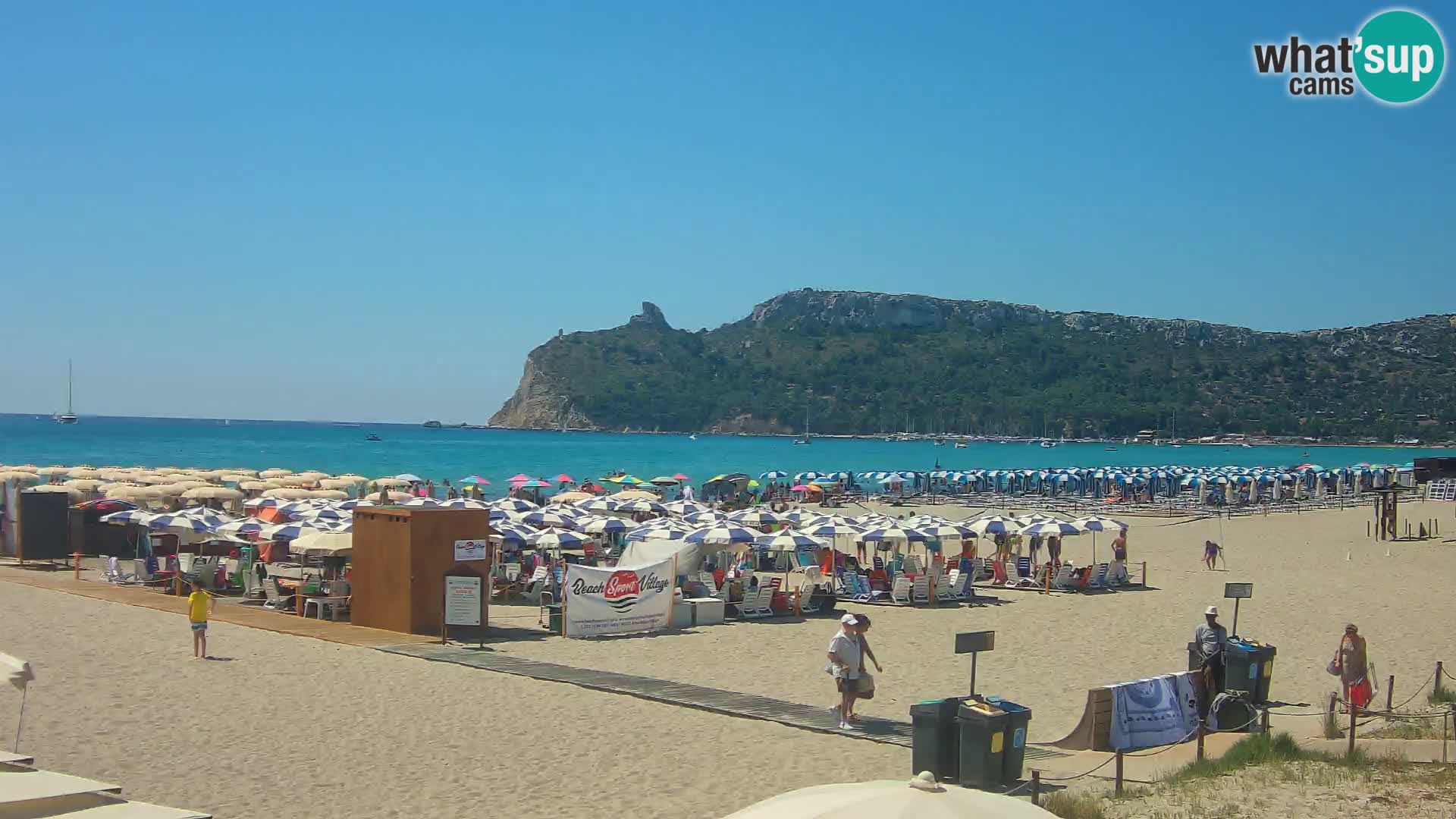Webcam playa de Poetto | Cagliari | Cerdeña