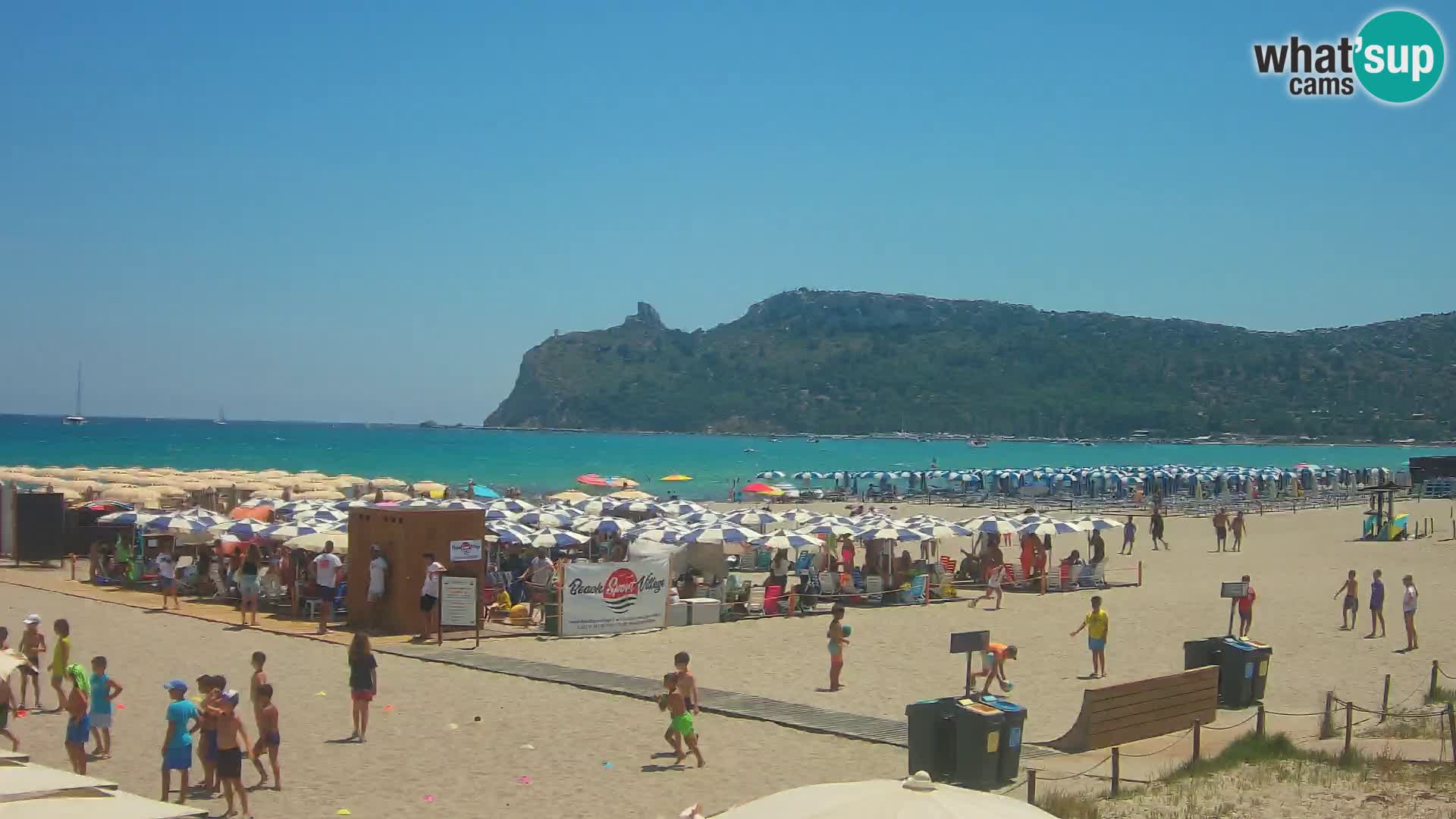 Webcam playa de Poetto | Cagliari | Cerdeña