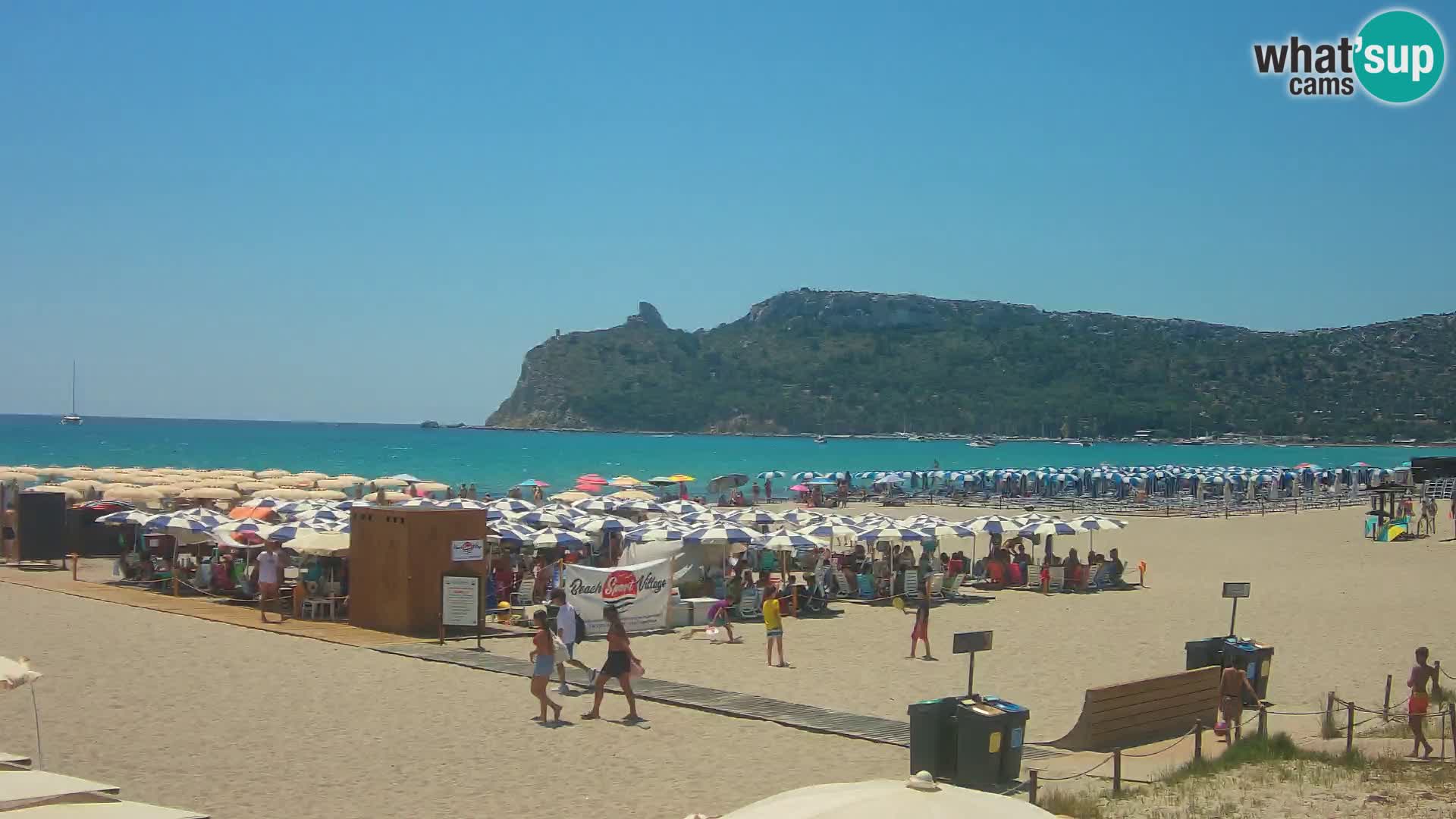 Webcam playa de Poetto | Cagliari | Cerdeña