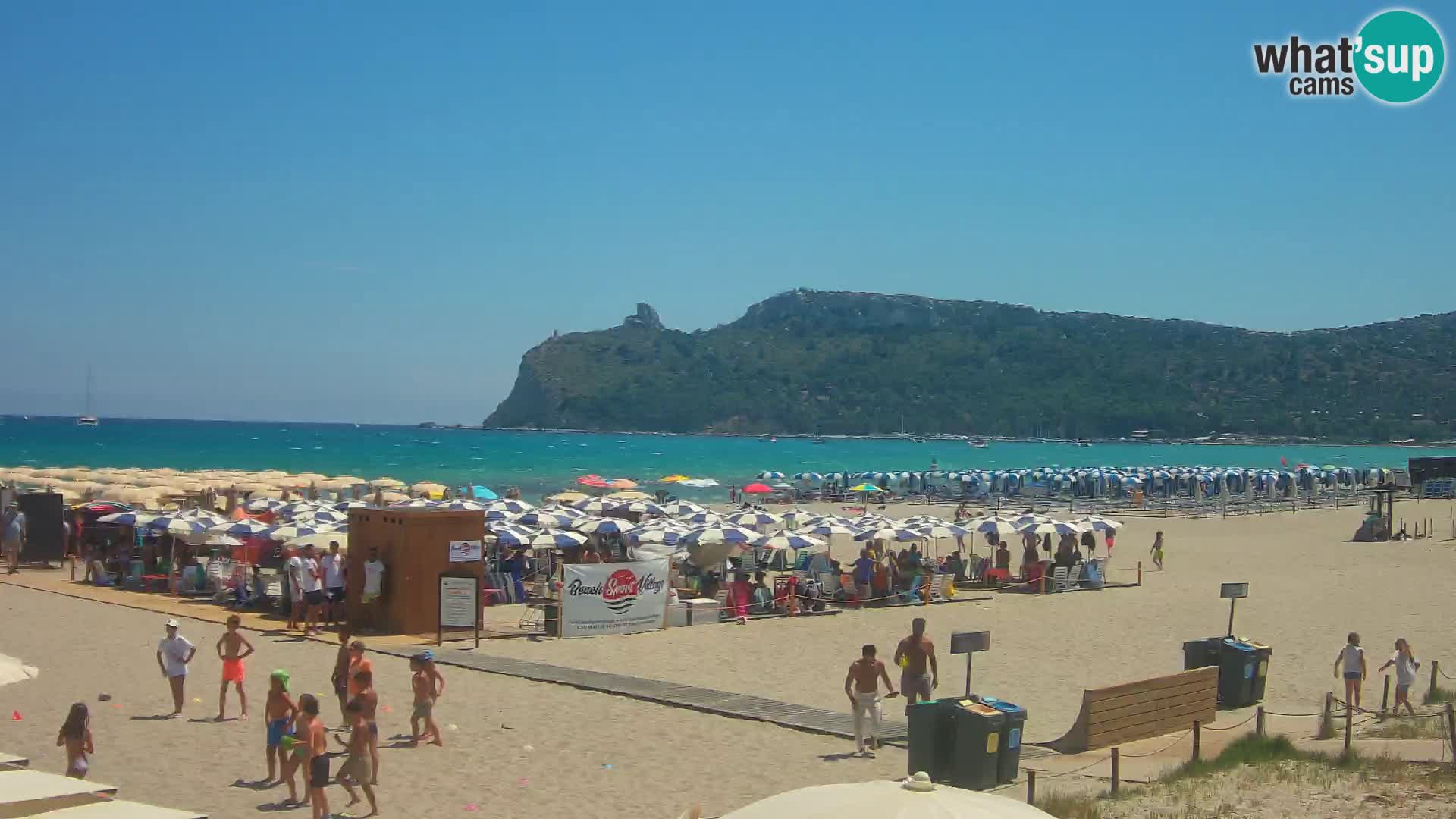 Webcam playa de Poetto | Cagliari | Cerdeña