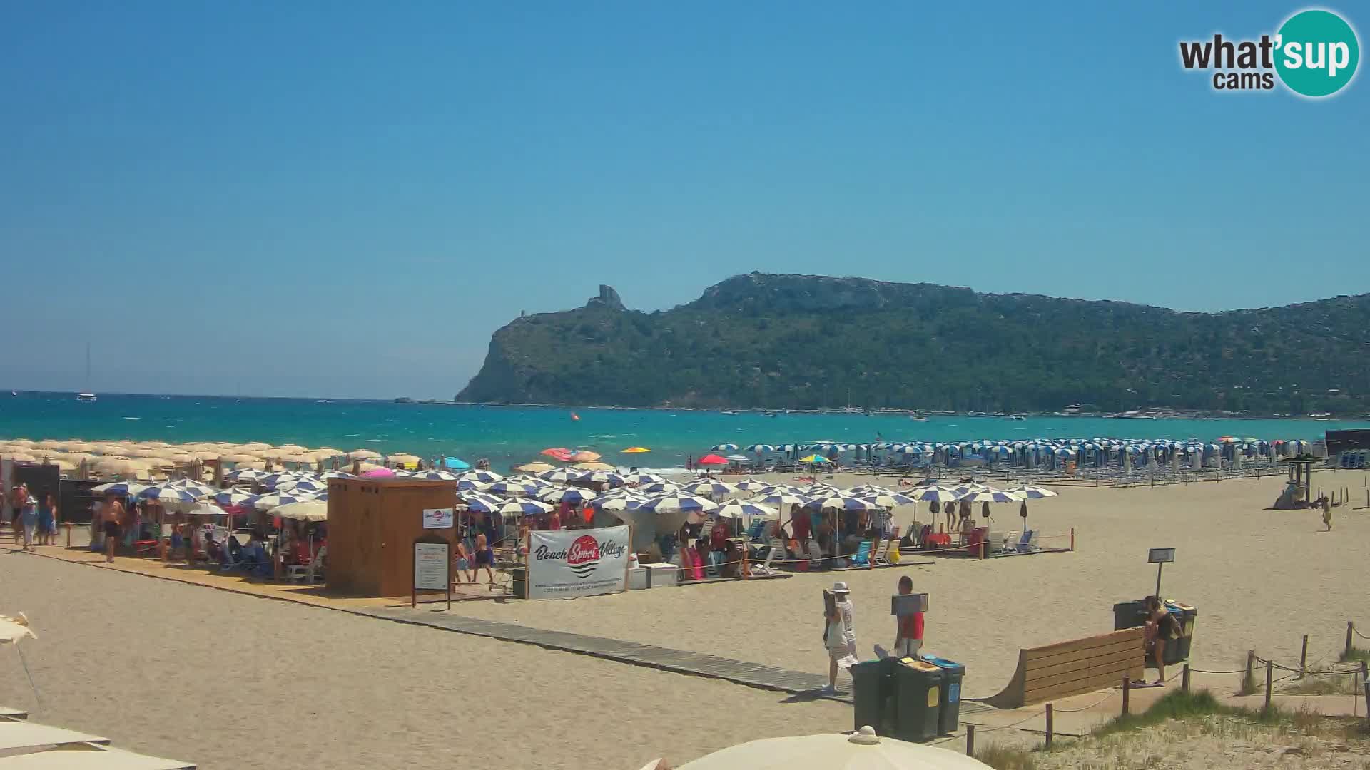 Webcam playa de Poetto | Cagliari | Cerdeña