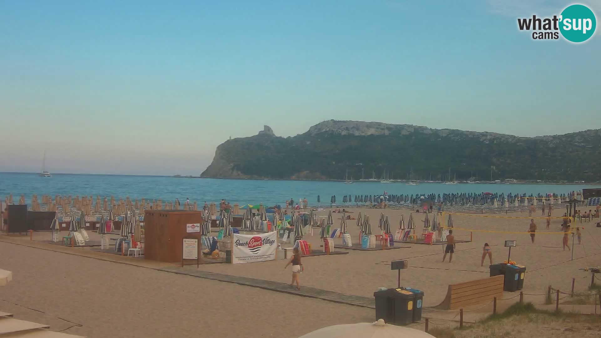 Poetto beach webcam | Cagliari | Sardinia