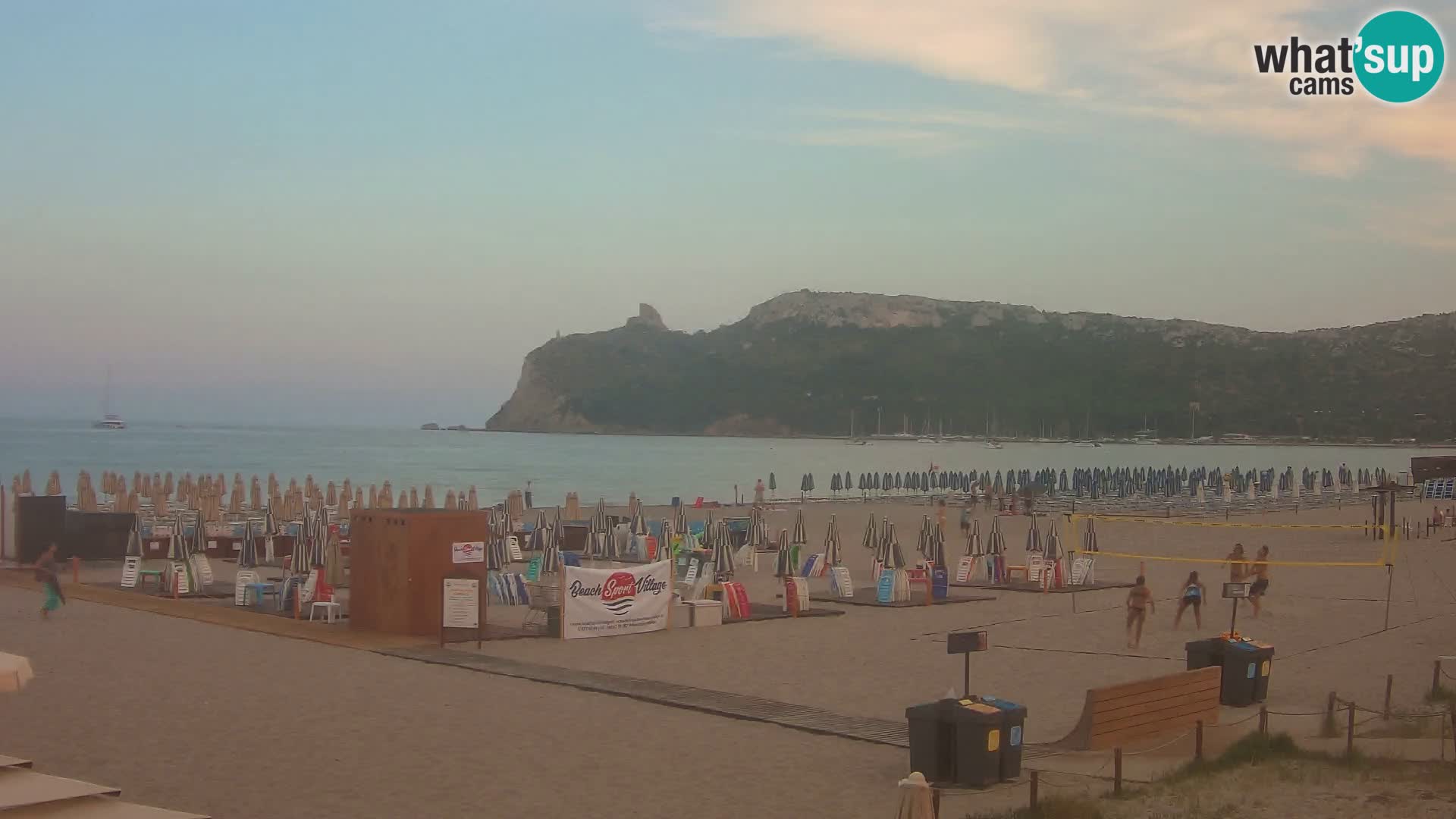 Poetto beach webcam | Cagliari | Sardinia