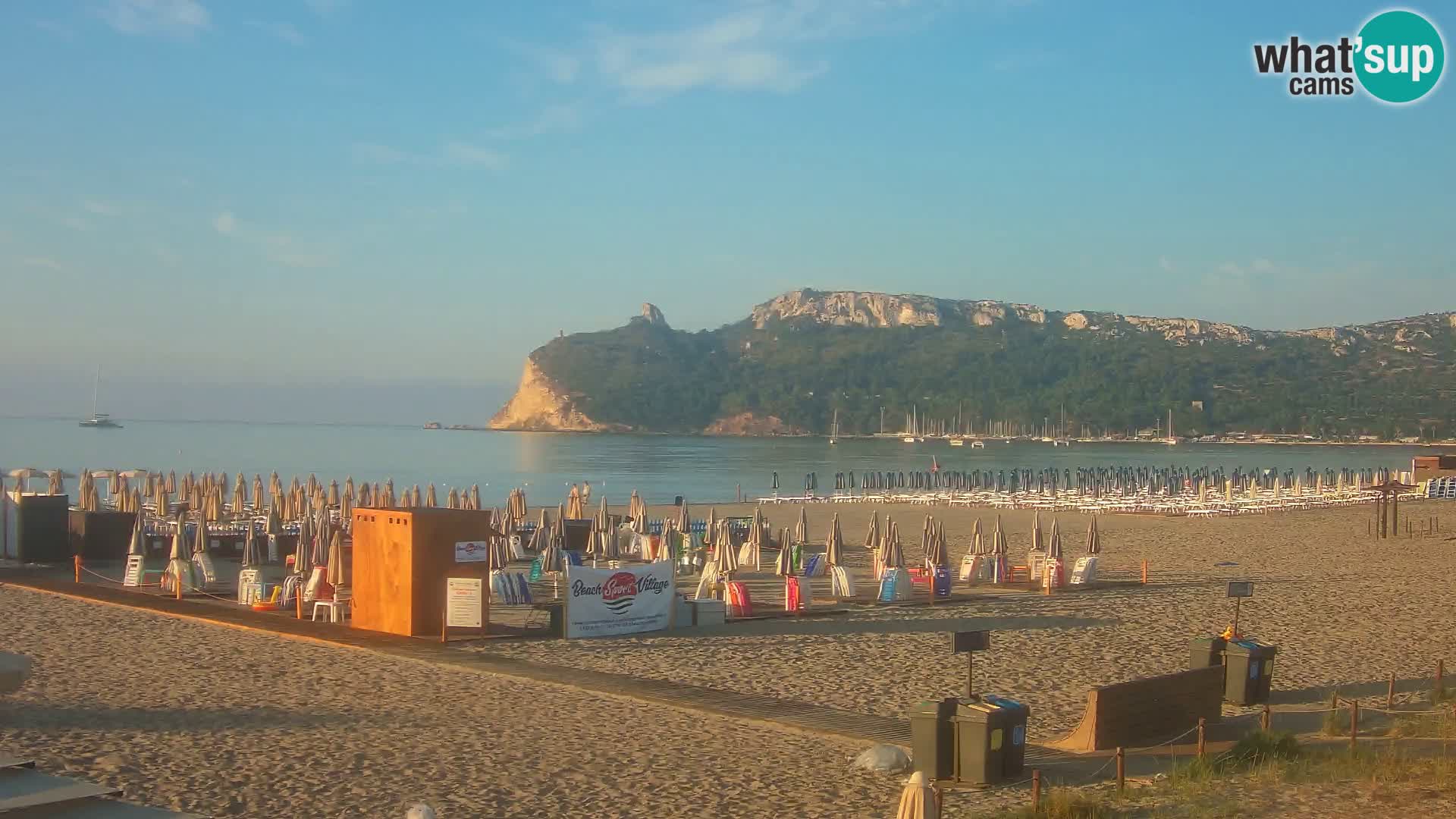 Webcam spiaggia del Poetto | Cagliari | Sardegna