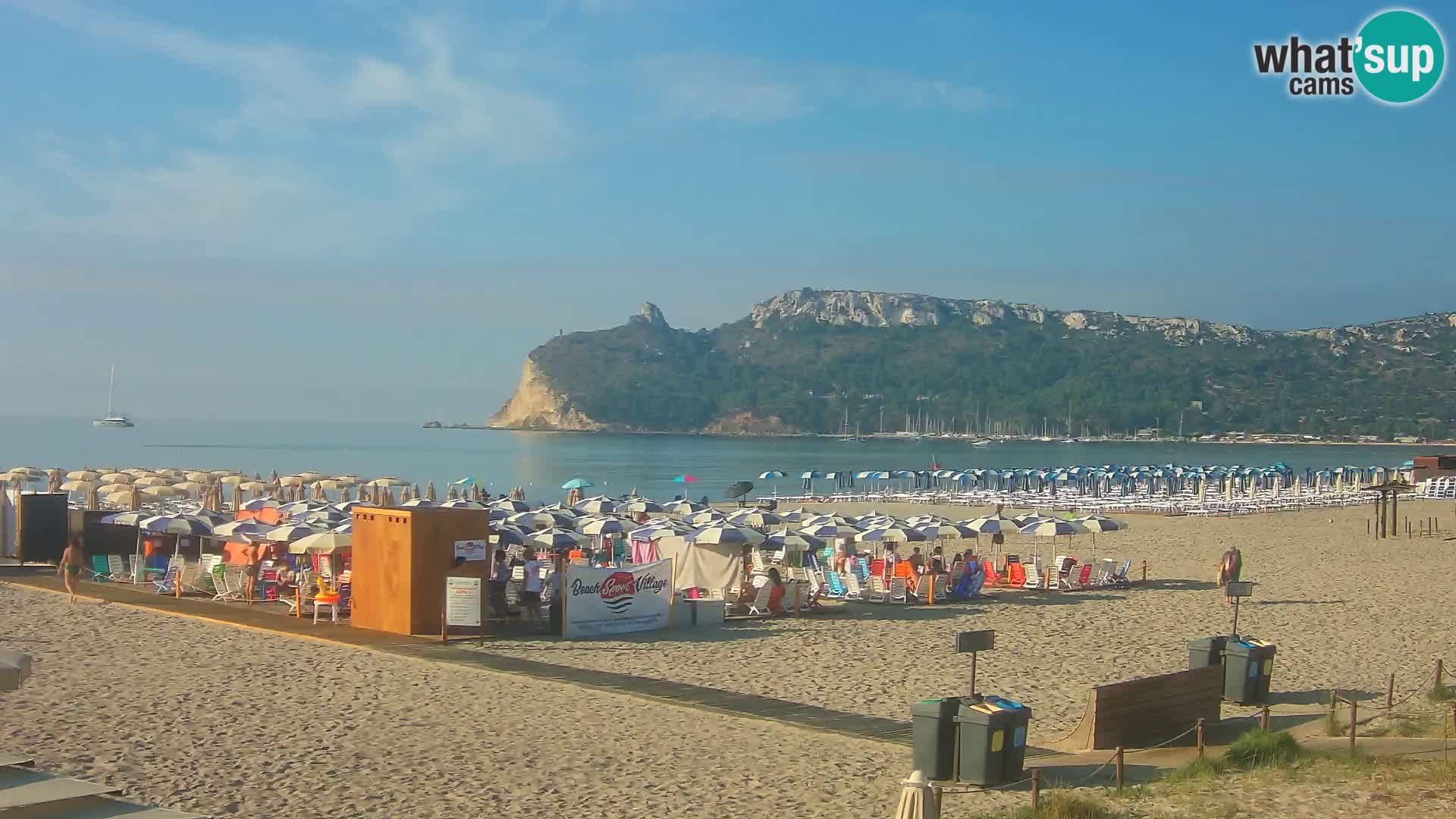 Webcam spiaggia del Poetto | Cagliari | Sardegna