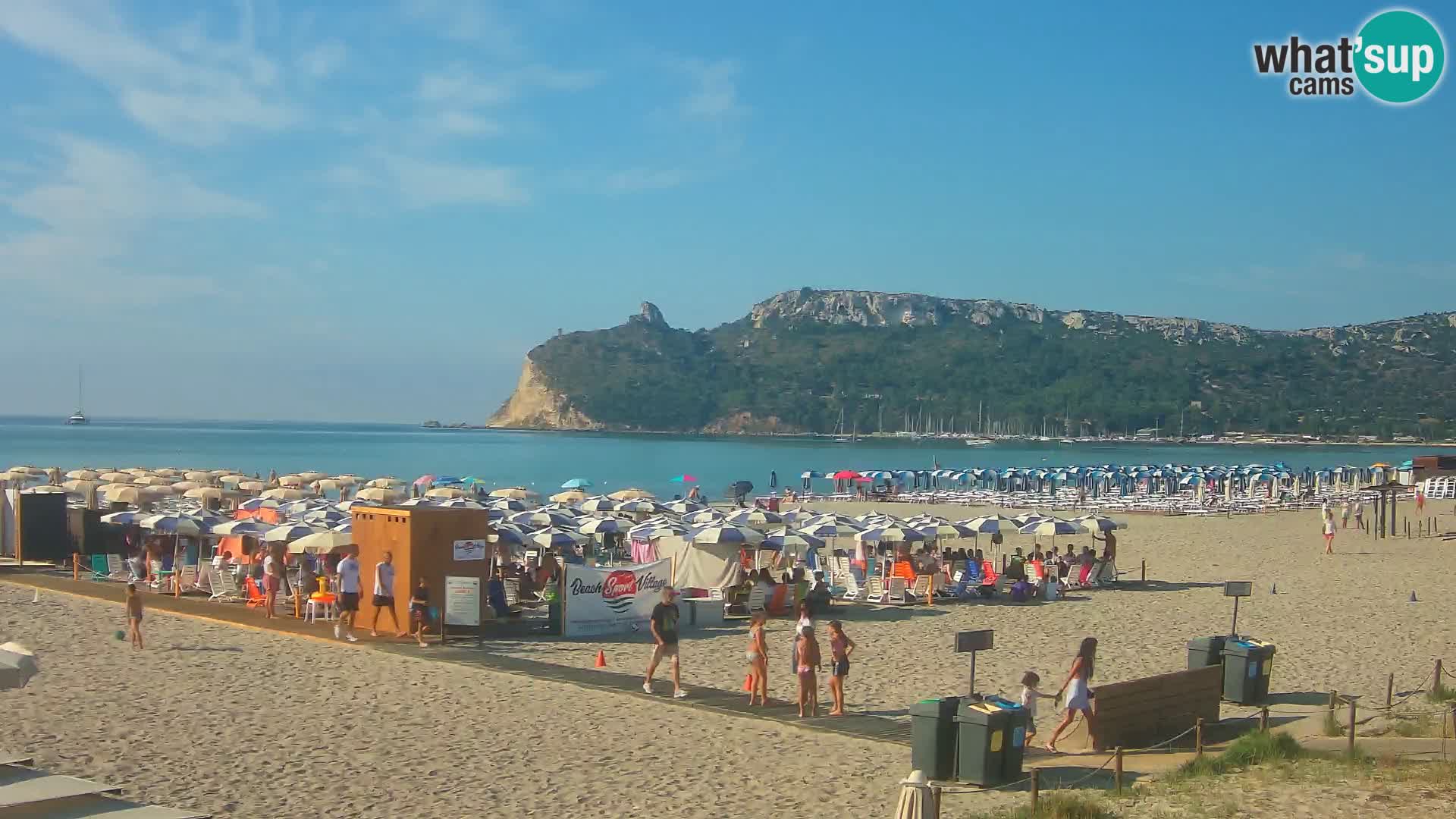 Webcam spiaggia del Poetto | Cagliari | Sardegna