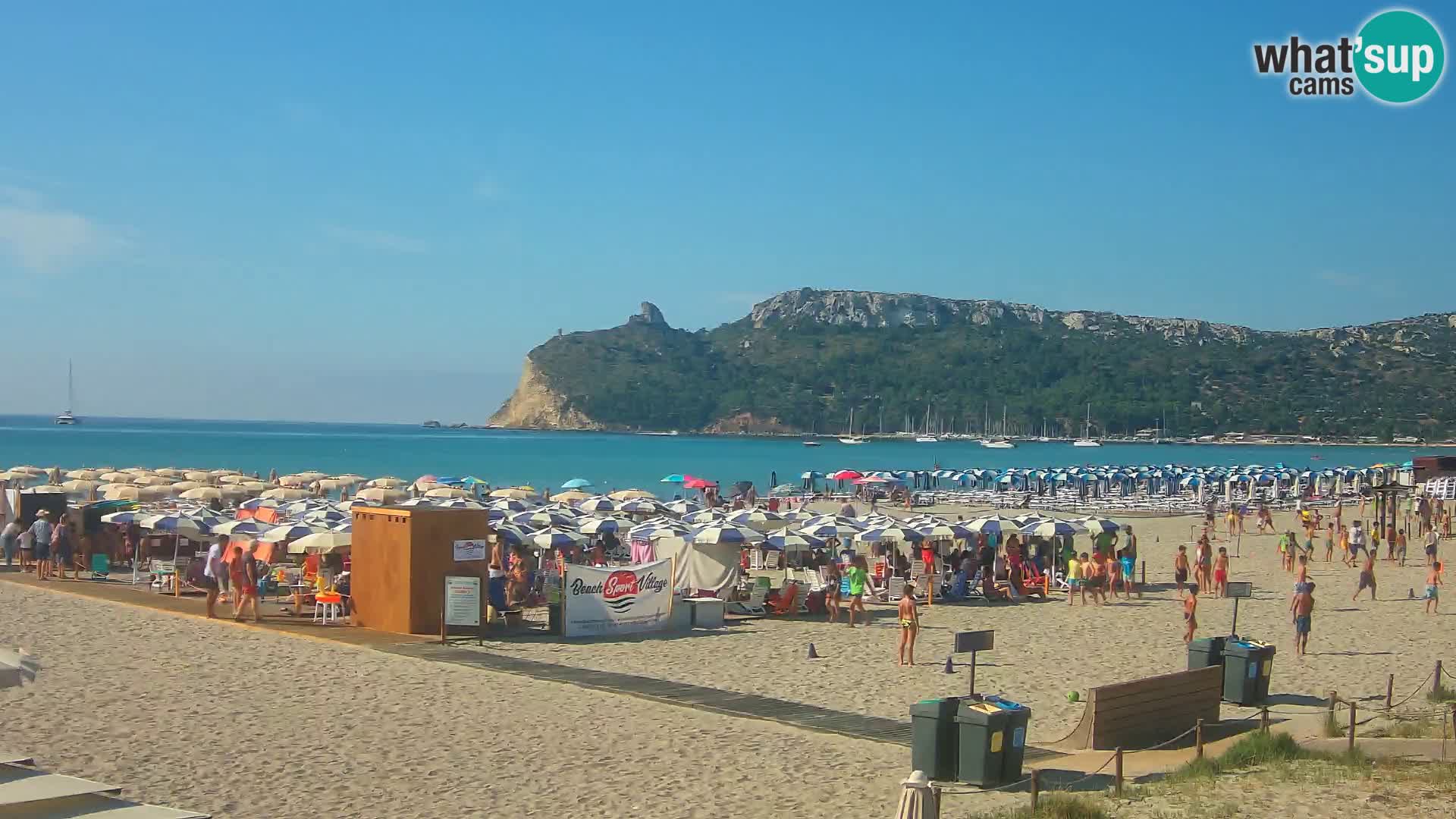 Webcam spiaggia del Poetto | Cagliari | Sardegna
