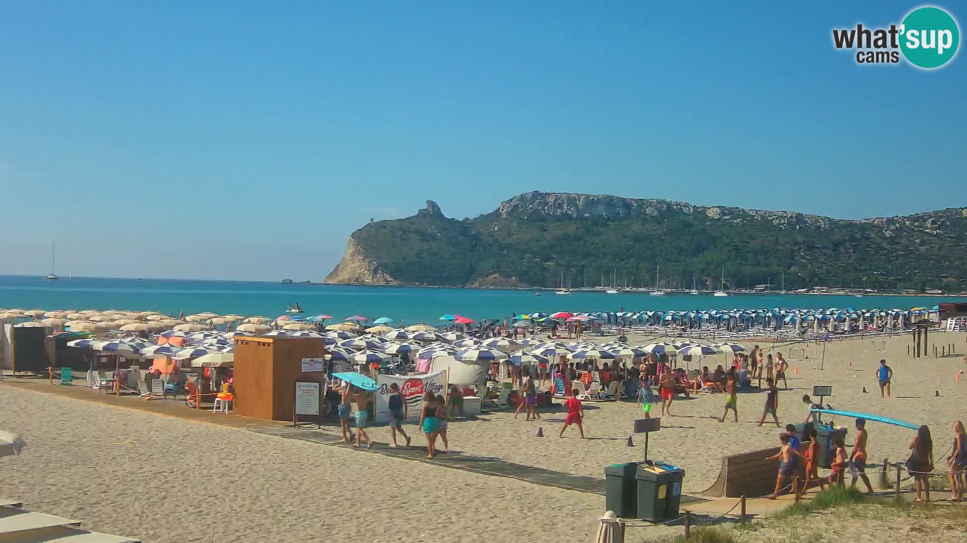 Webcam spiaggia del Poetto | Cagliari | Sardegna