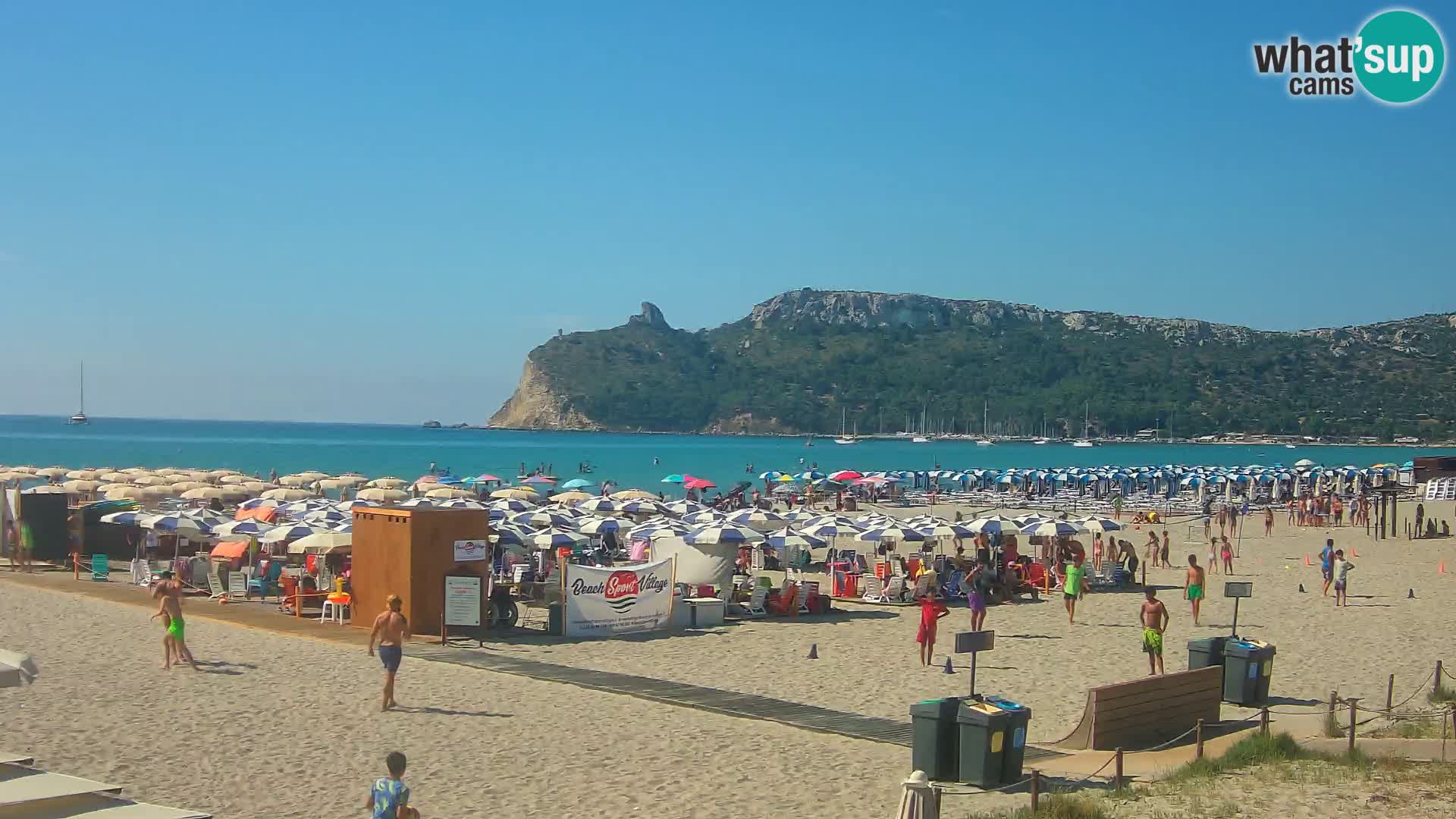Poetto Strand Webcam | Cagliari | Sardinien