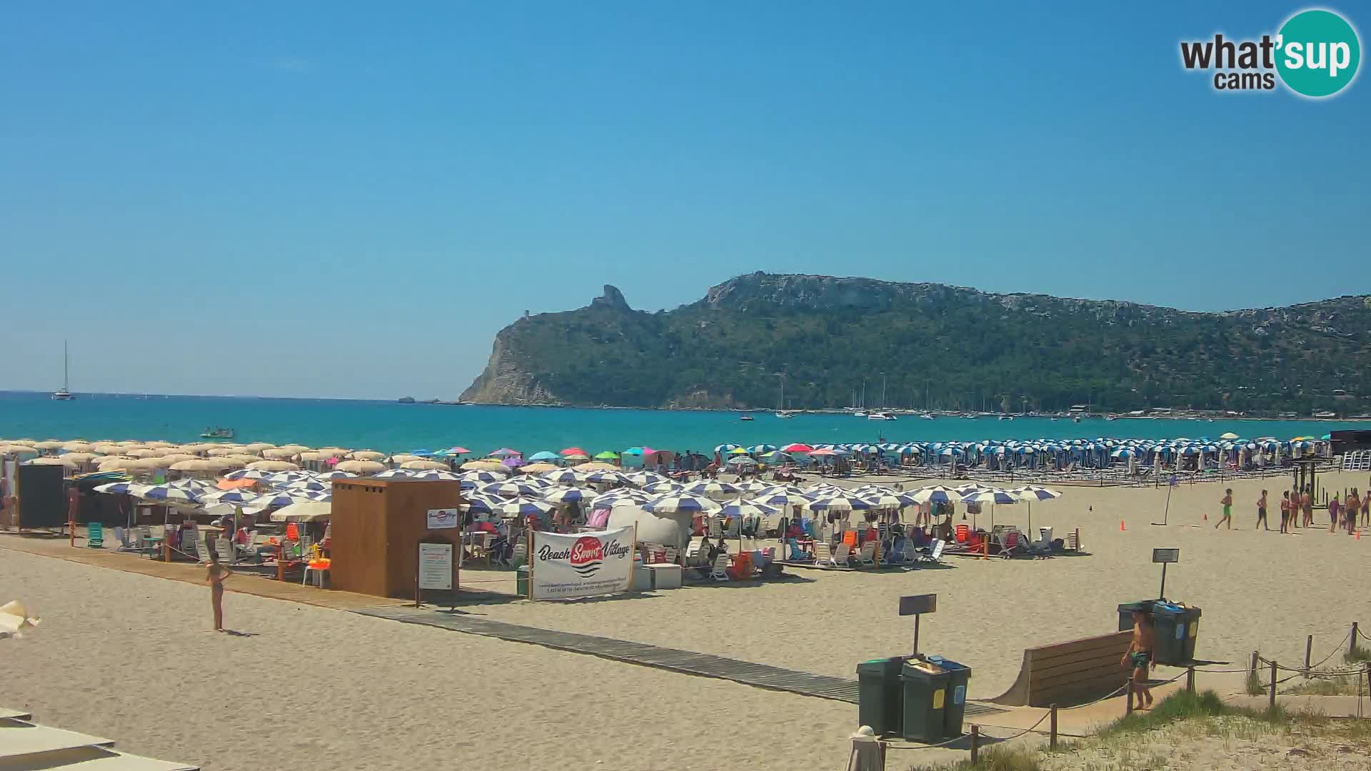 Webcam spiaggia del Poetto | Cagliari | Sardegna