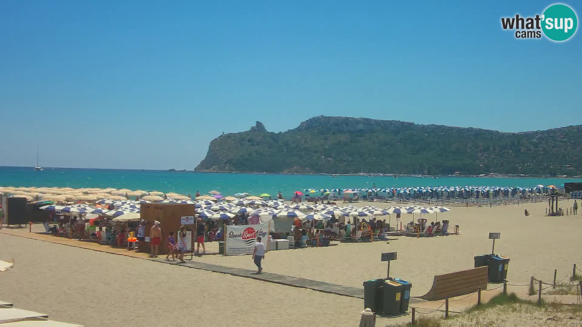 Webcam spiaggia del Poetto | Cagliari | Sardegna