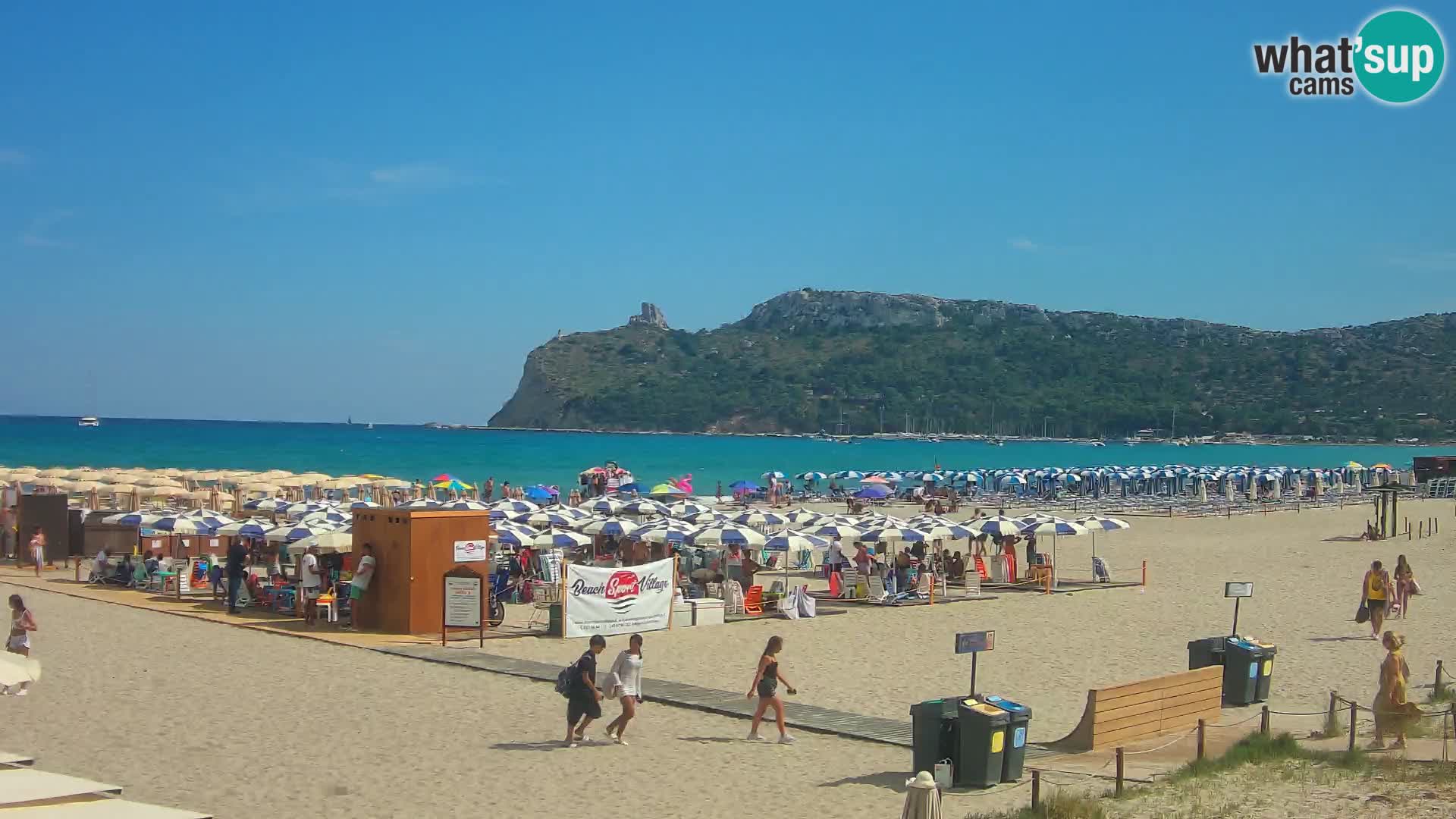 Poetto Strand Webcam | Cagliari | Sardinien