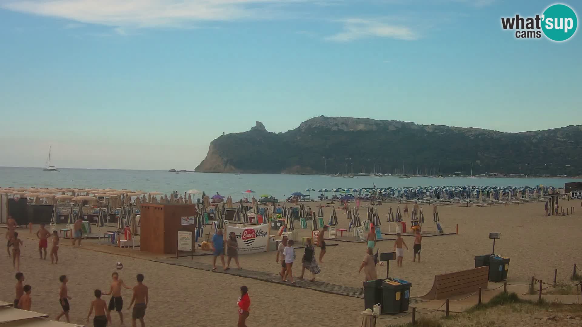 Webcam spiaggia del Poetto | Cagliari | Sardegna