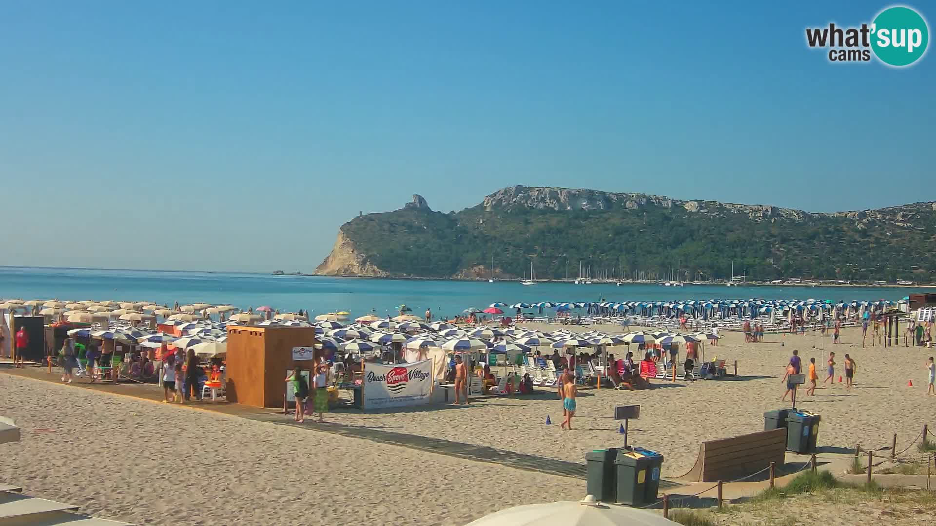Poetto beach webcam | Cagliari | Sardinia