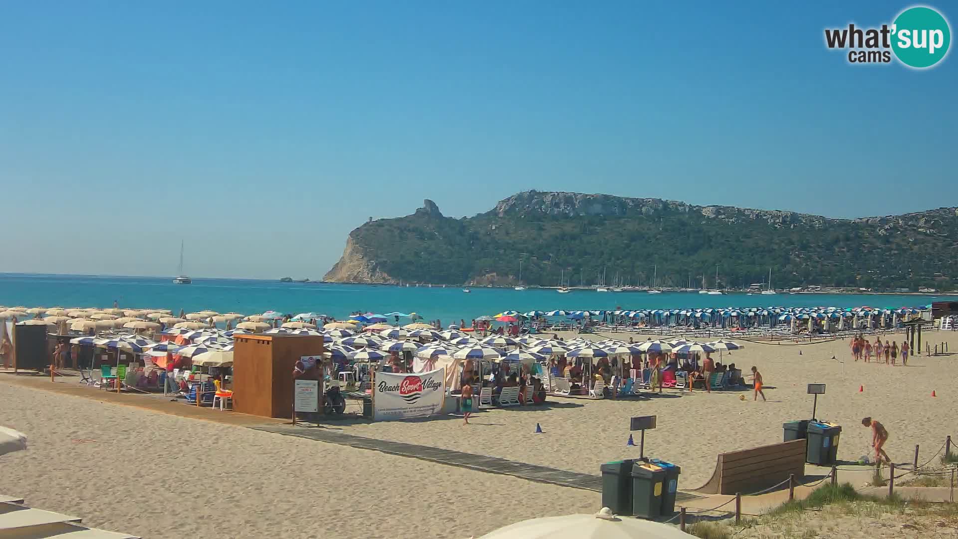 Poetto beach webcam | Cagliari | Sardinia