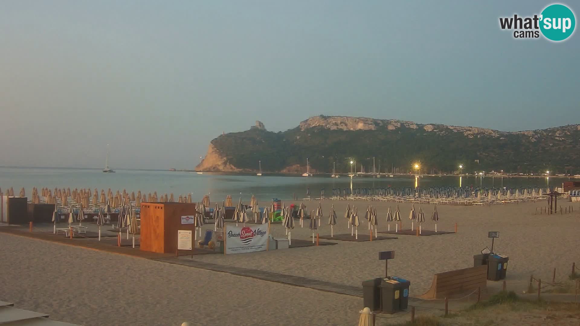 Poetto Strand Webcam | Cagliari | Sardinien