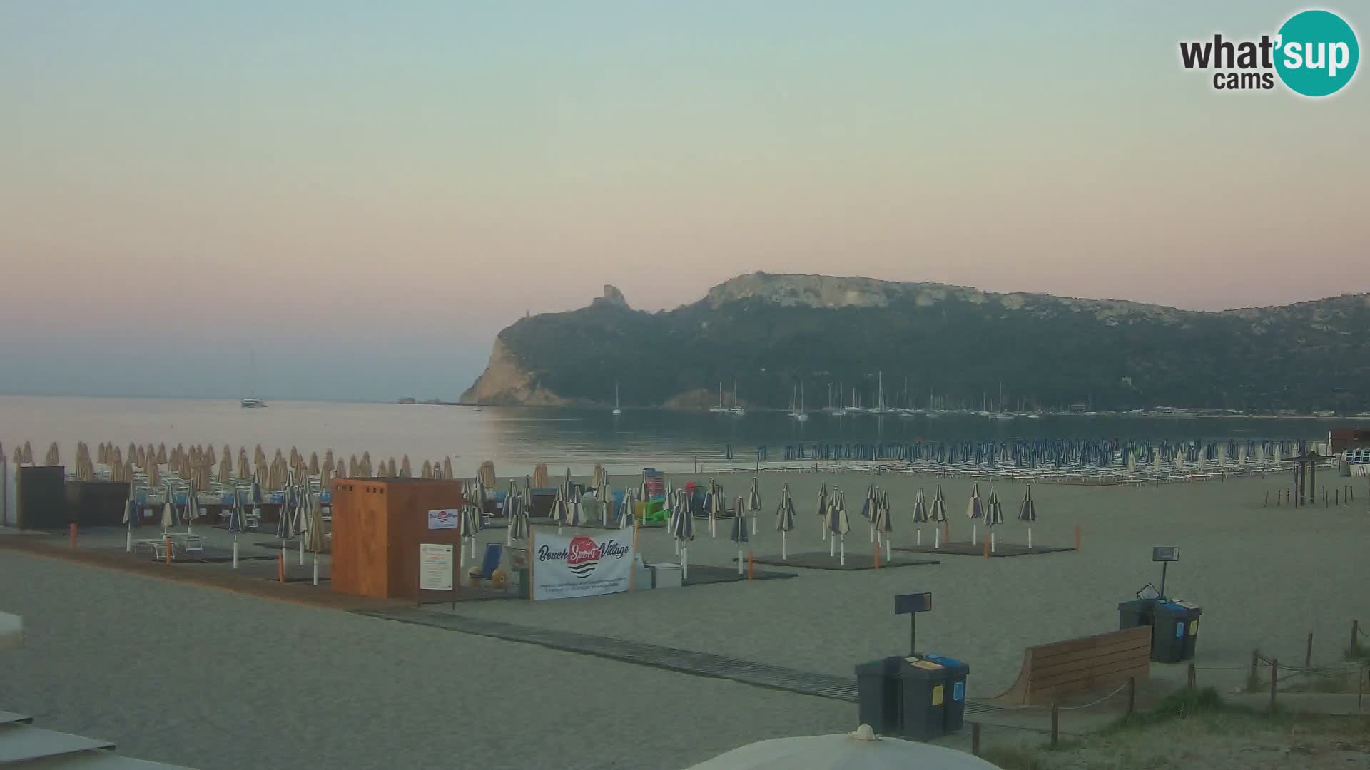 Webcam plage de Poetto | Cagliari | Sardaigne