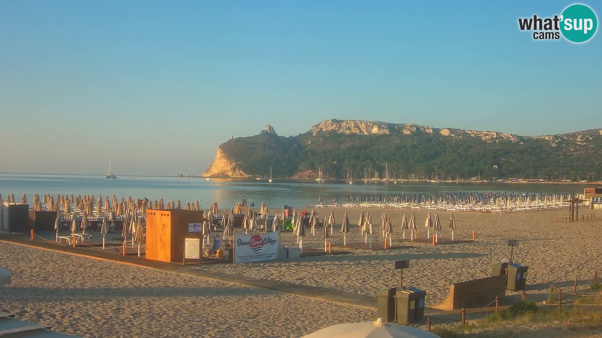 Poetto Strand Webcam | Cagliari | Sardinien