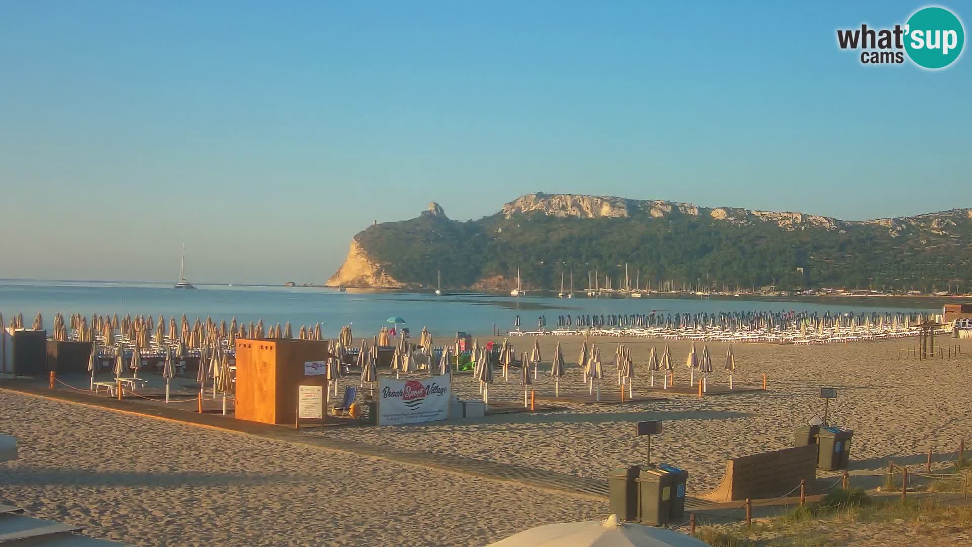 Webcam playa de Poetto | Cagliari | Cerdeña