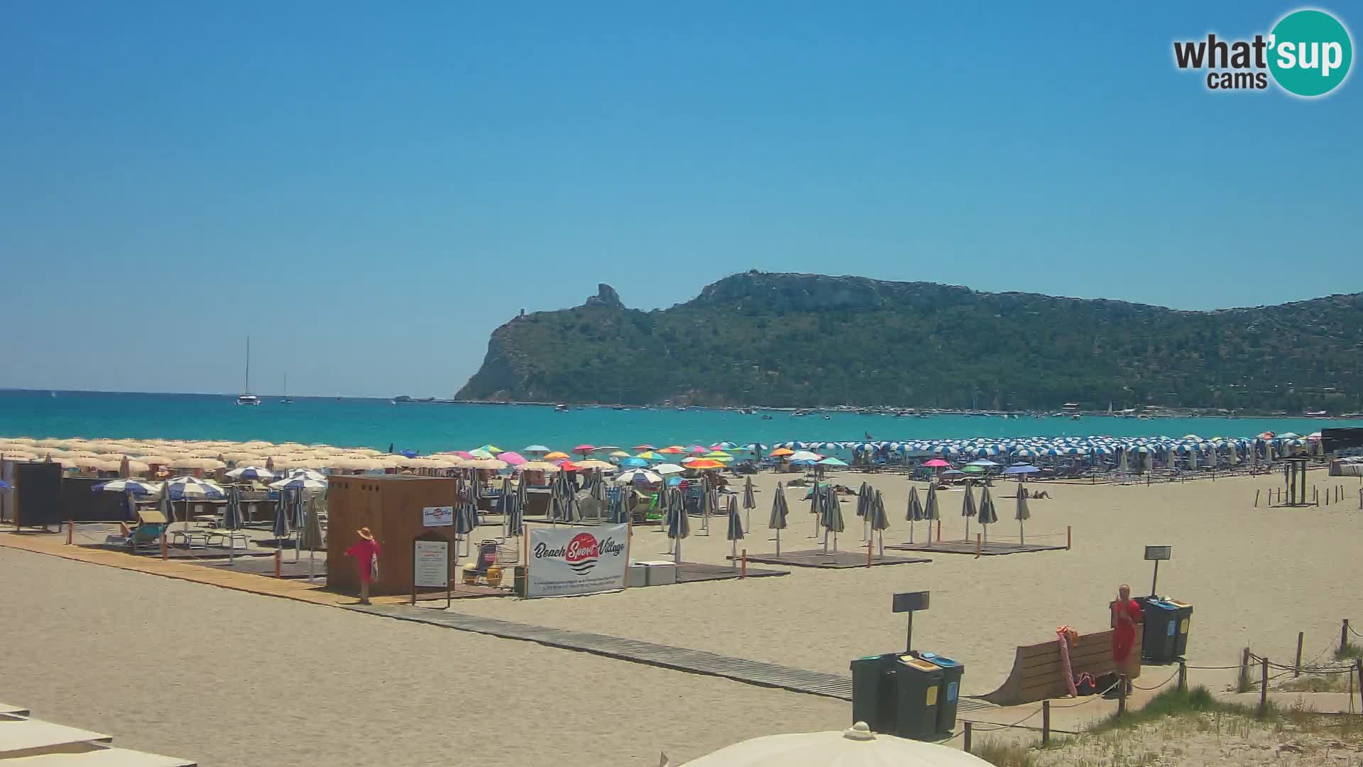 Webcam spiaggia del Poetto | Cagliari | Sardegna