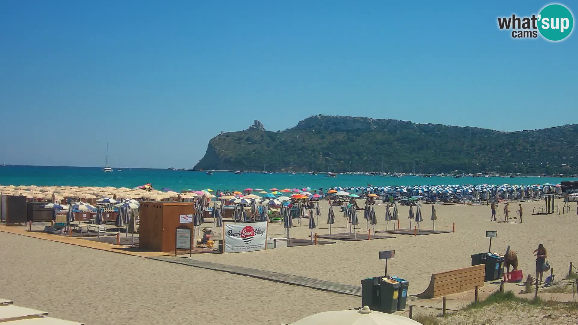 Webcam spiaggia del Poetto | Cagliari | Sardegna