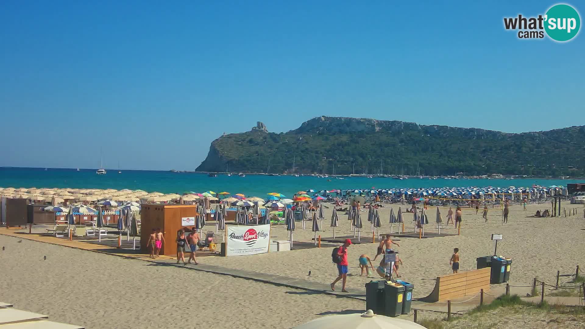 Webcam playa de Poetto | Cagliari | Cerdeña