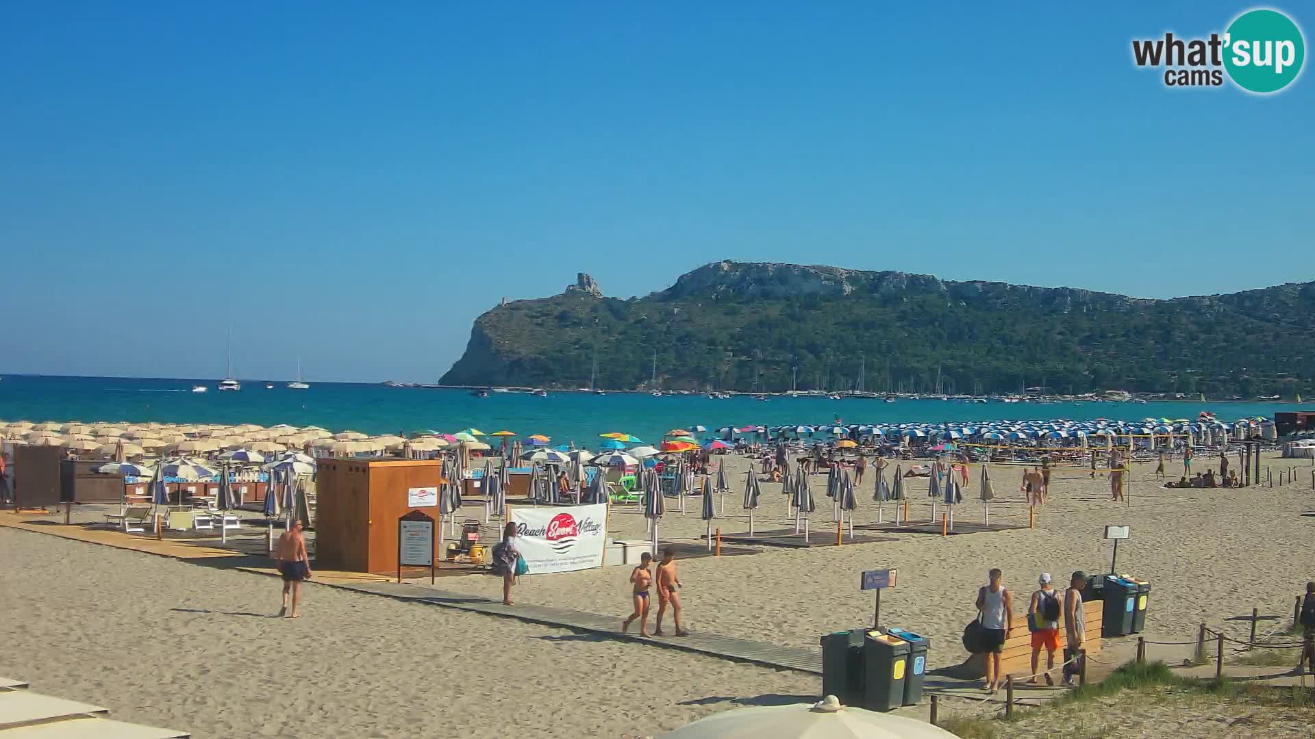 Webcam playa de Poetto | Cagliari | Cerdeña