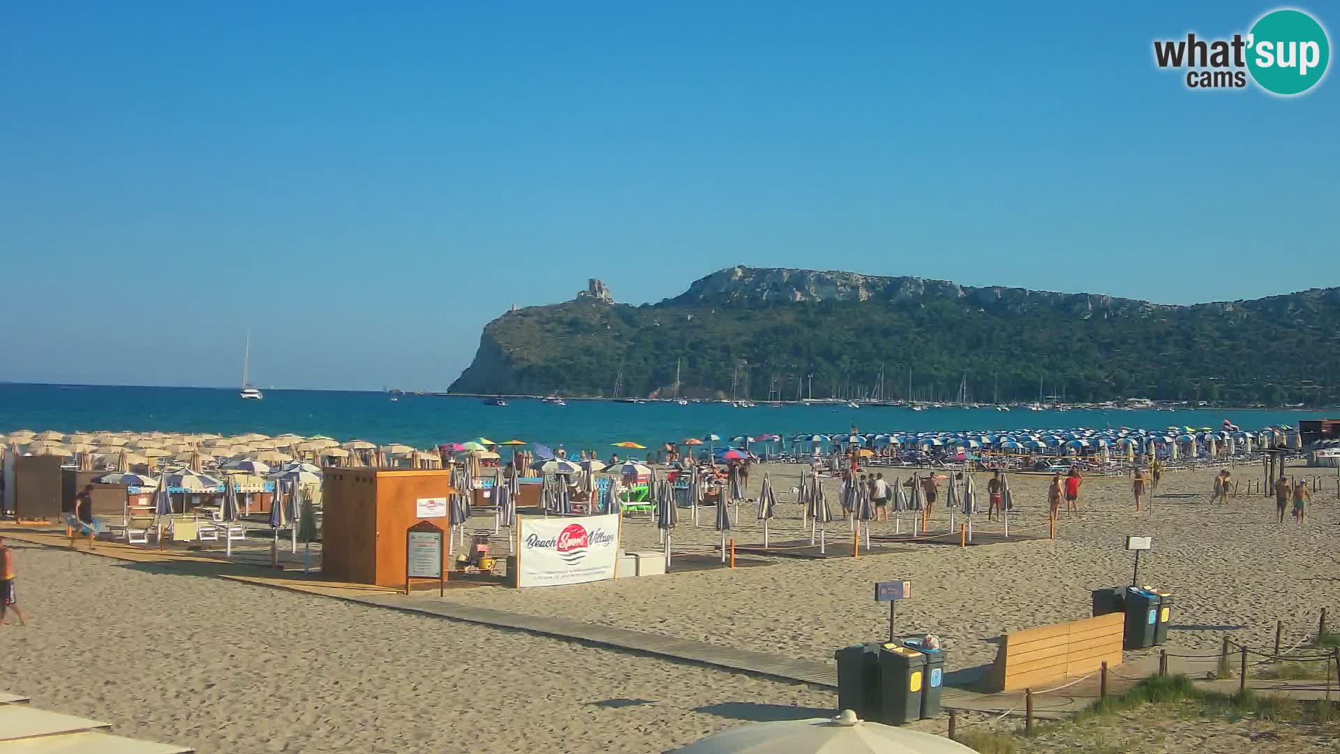Webcam spiaggia del Poetto | Cagliari | Sardegna