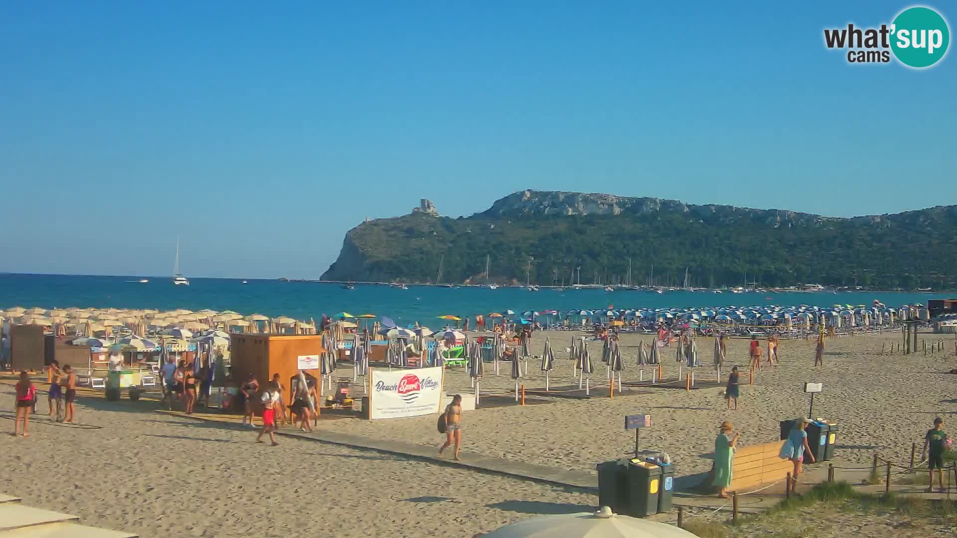 Webcam playa de Poetto | Cagliari | Cerdeña