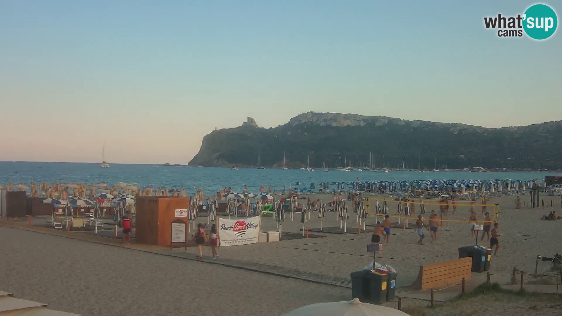 Webcam spiaggia del Poetto | Cagliari | Sardegna