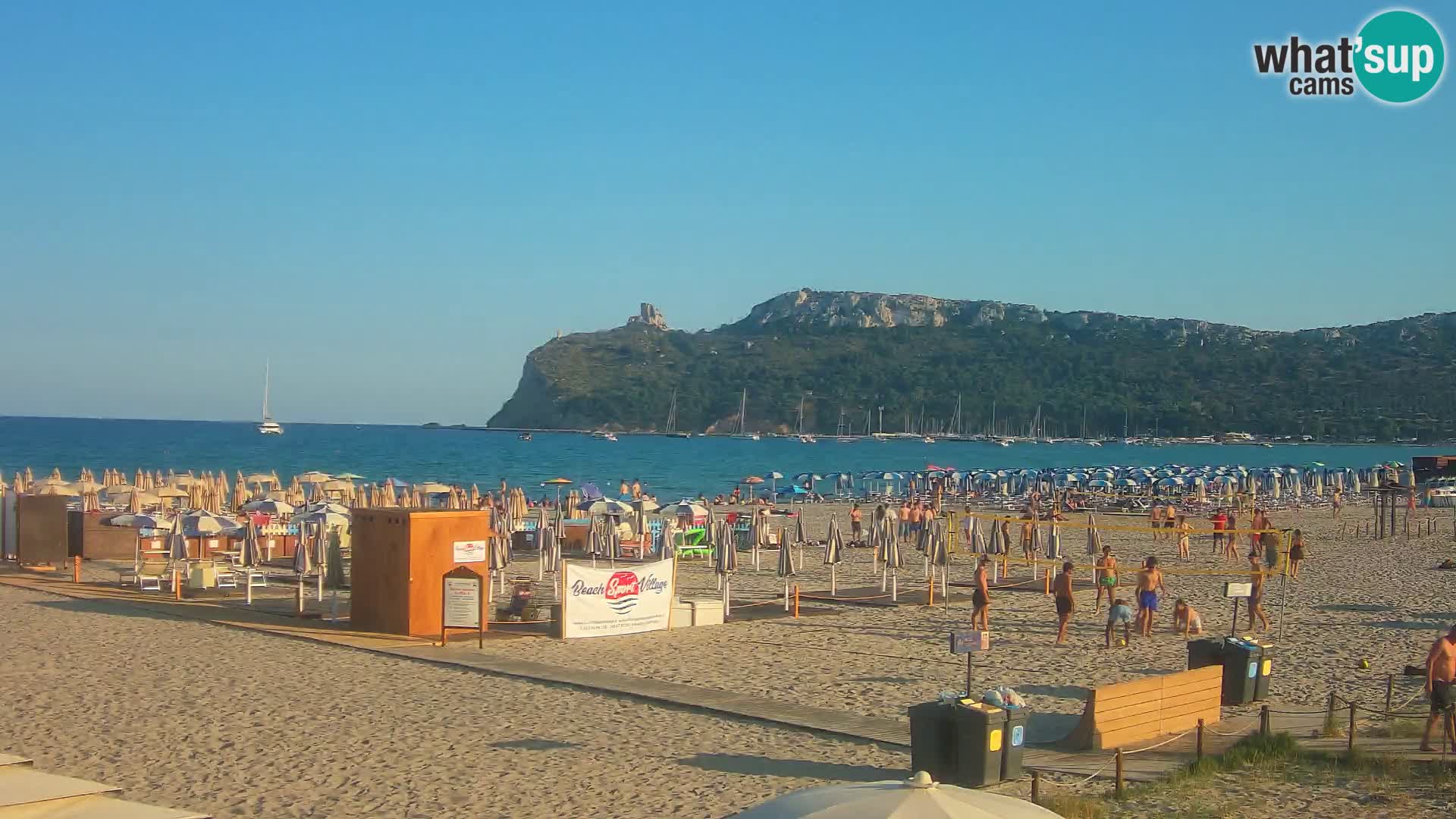Poetto beach webcam | Cagliari | Sardinia