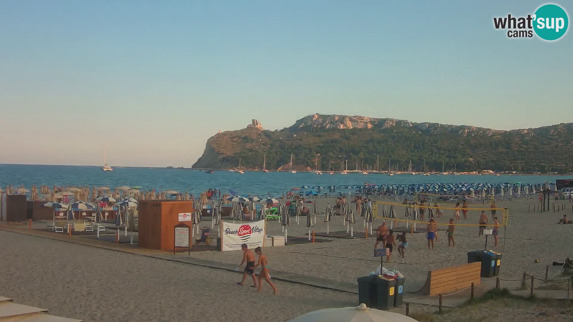 Webcam spiaggia del Poetto | Cagliari | Sardegna