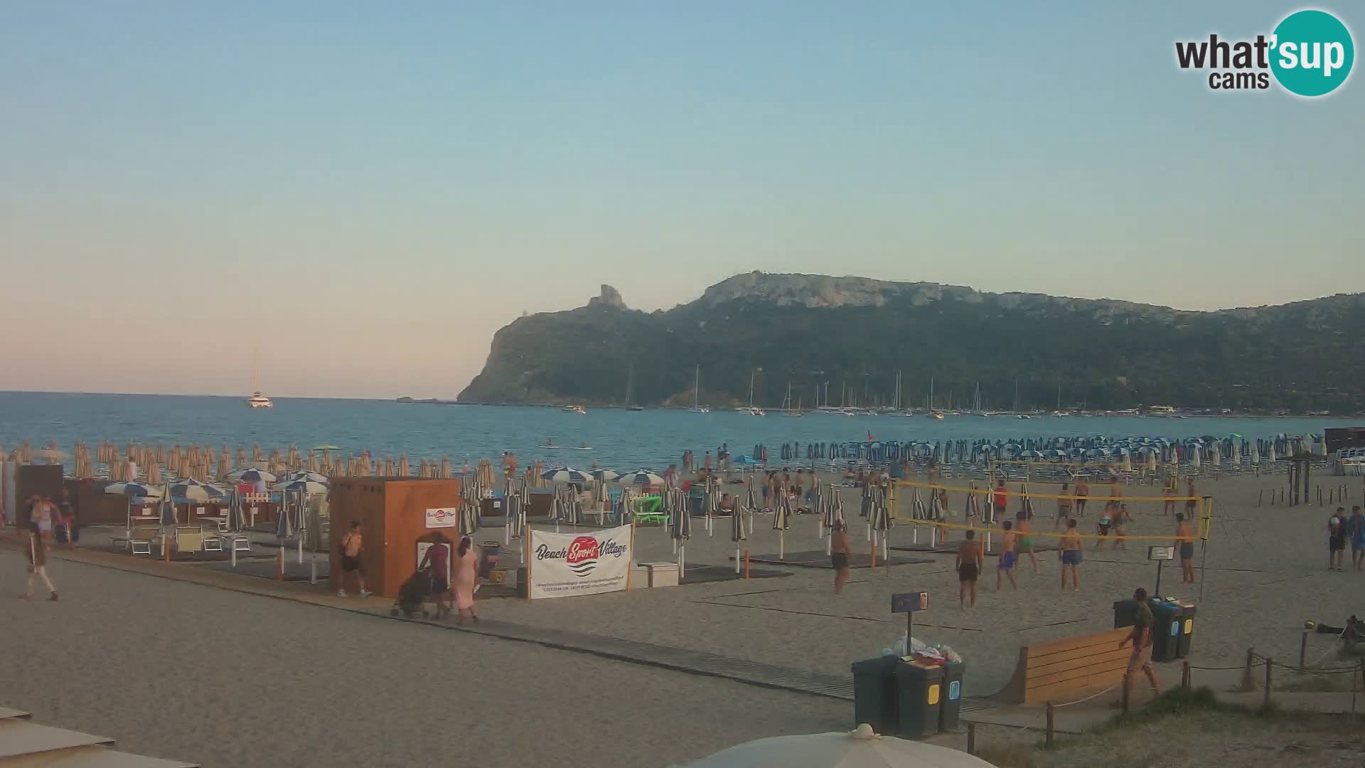 Poetto Strand Webcam | Cagliari | Sardinien