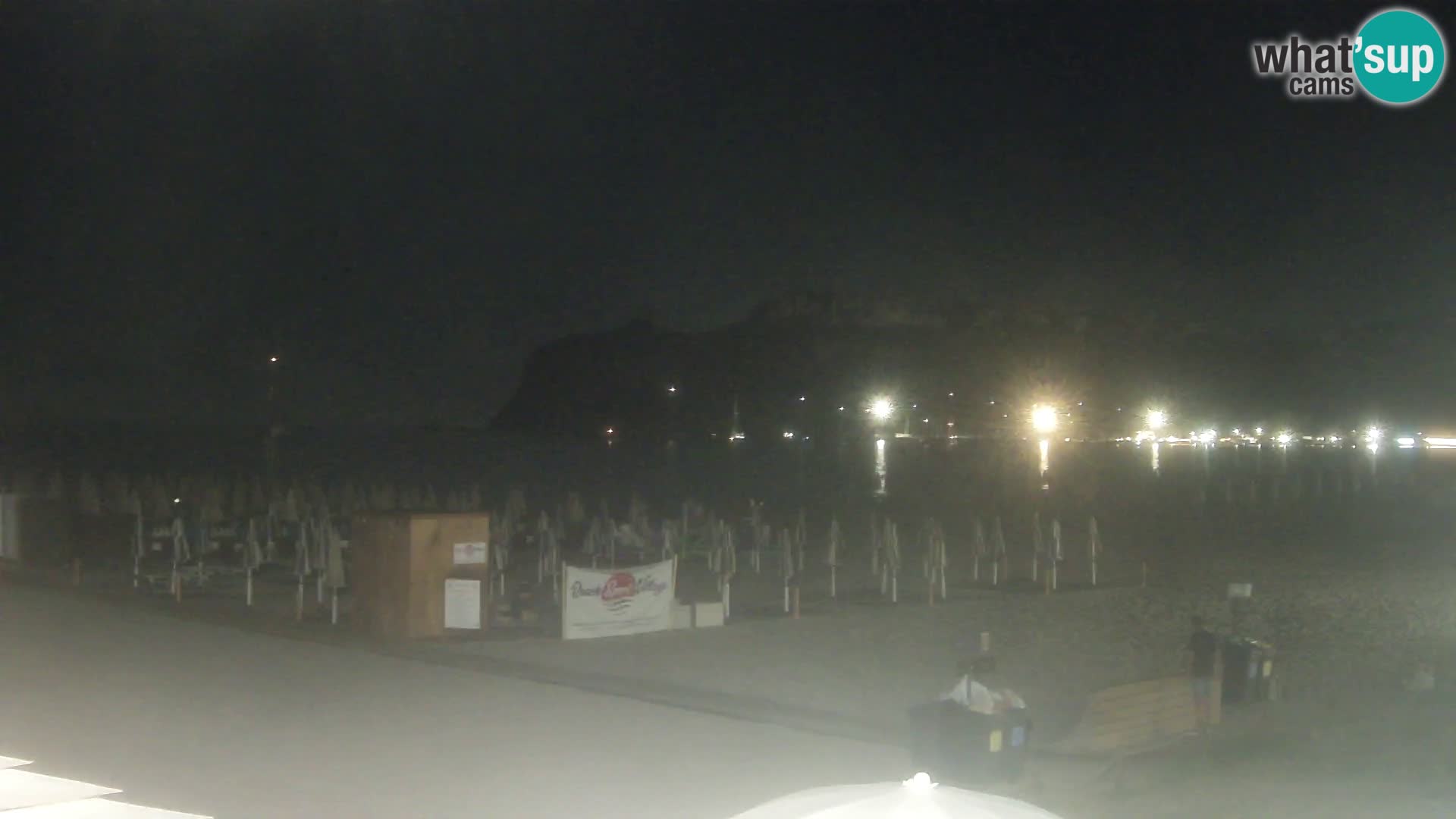 Webcam plage de Poetto | Cagliari | Sardaigne