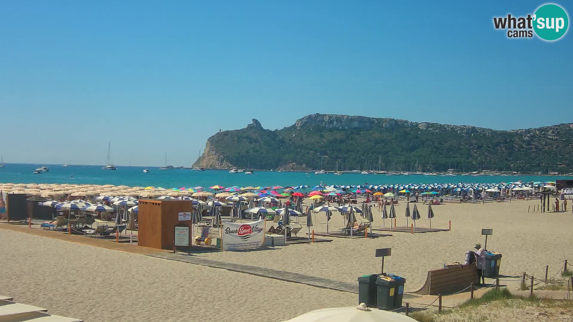 Webcam playa de Poetto | Cagliari | Cerdeña