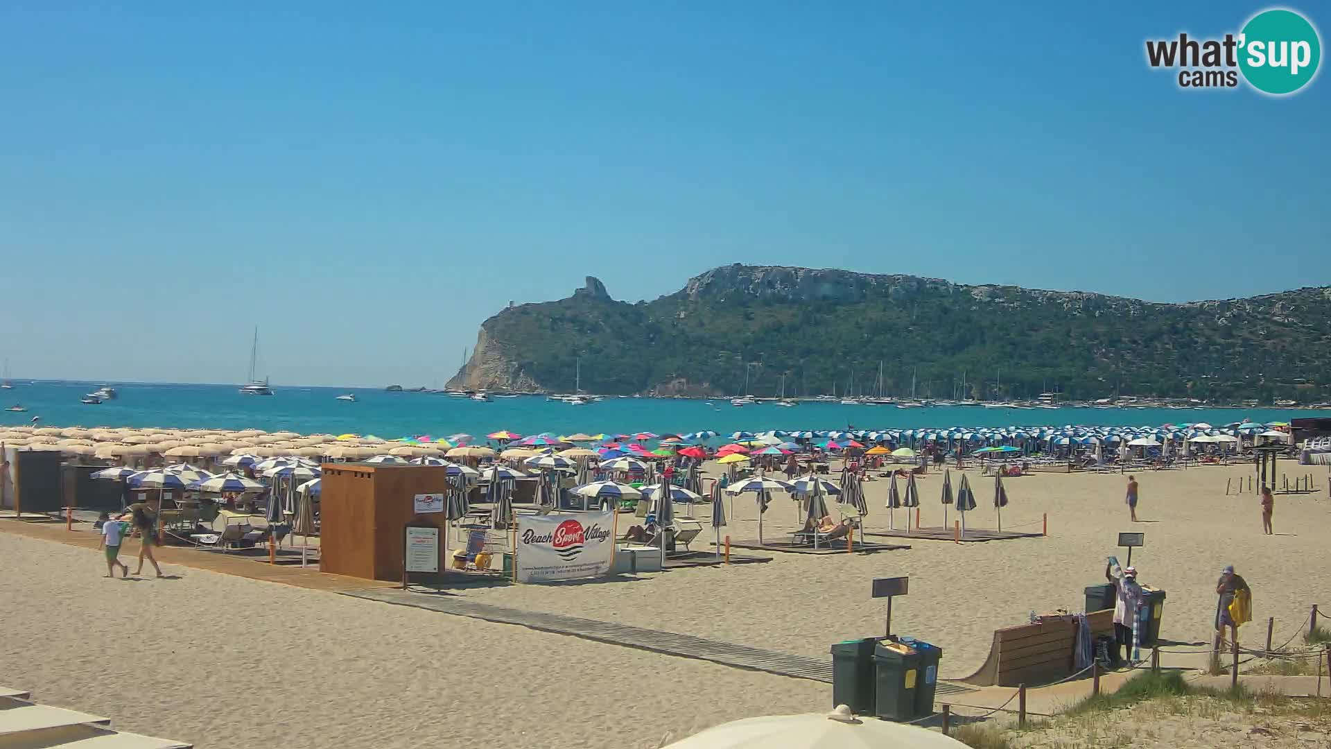 Poetto beach webcam | Cagliari | Sardinia